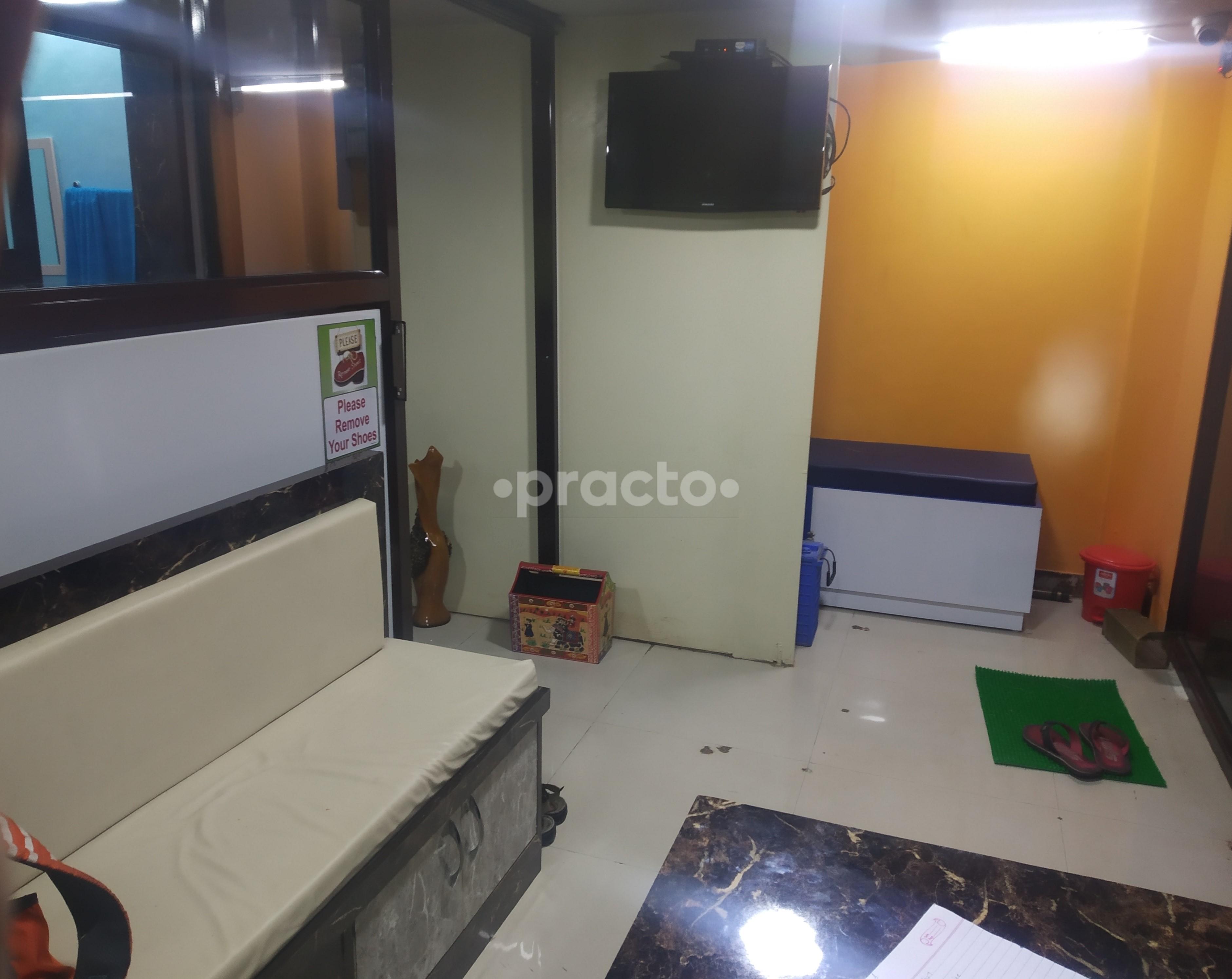Reception Area at 32 Dentz Clinic Omega 1 Greater Noida