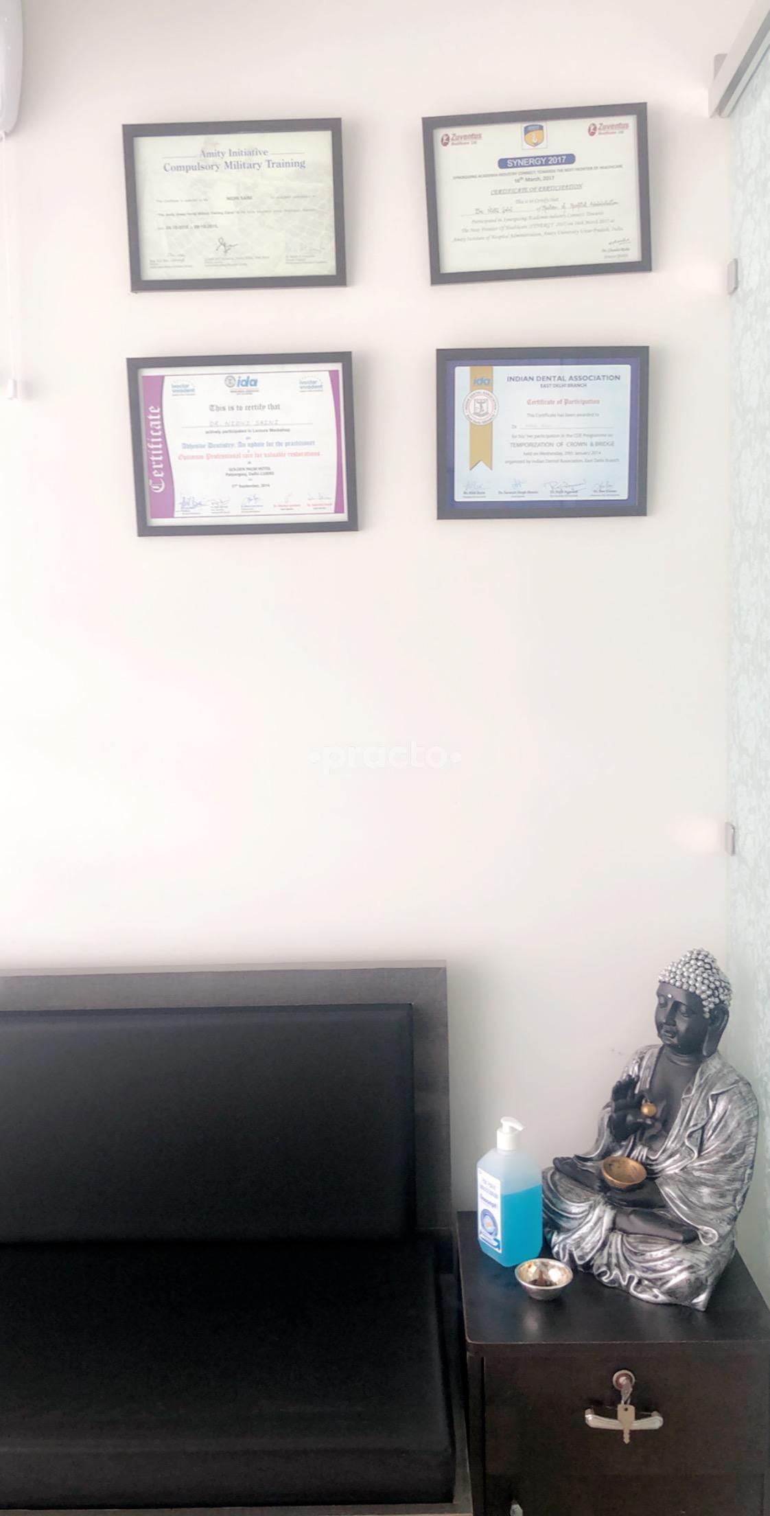 Waiting Area at Floss Boss Dental and Cosmetology Clinic Karkardooma Delhi
