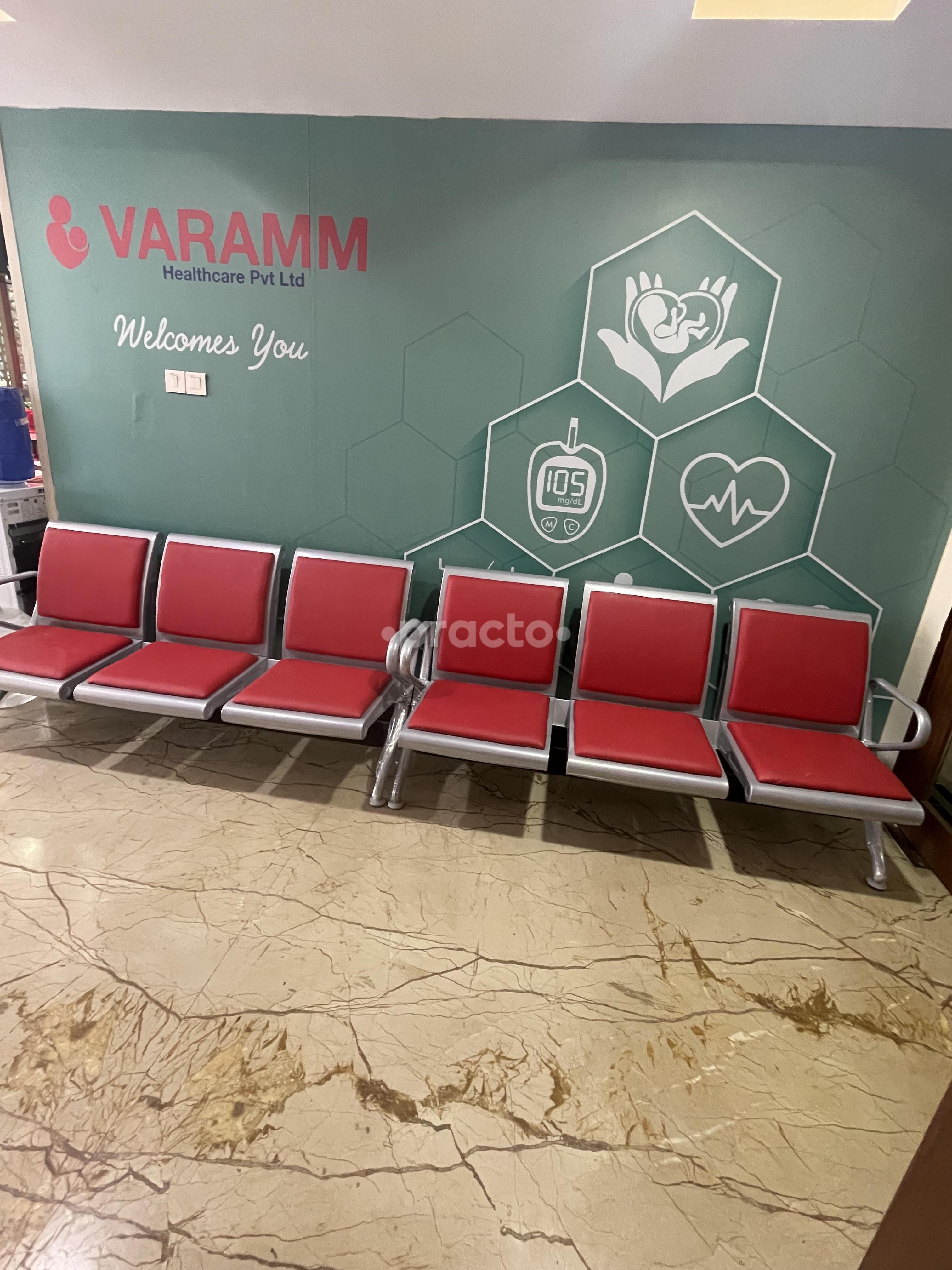 Waiting Area at Varamm Healthcare Pvt Ltd Korattur Chennai