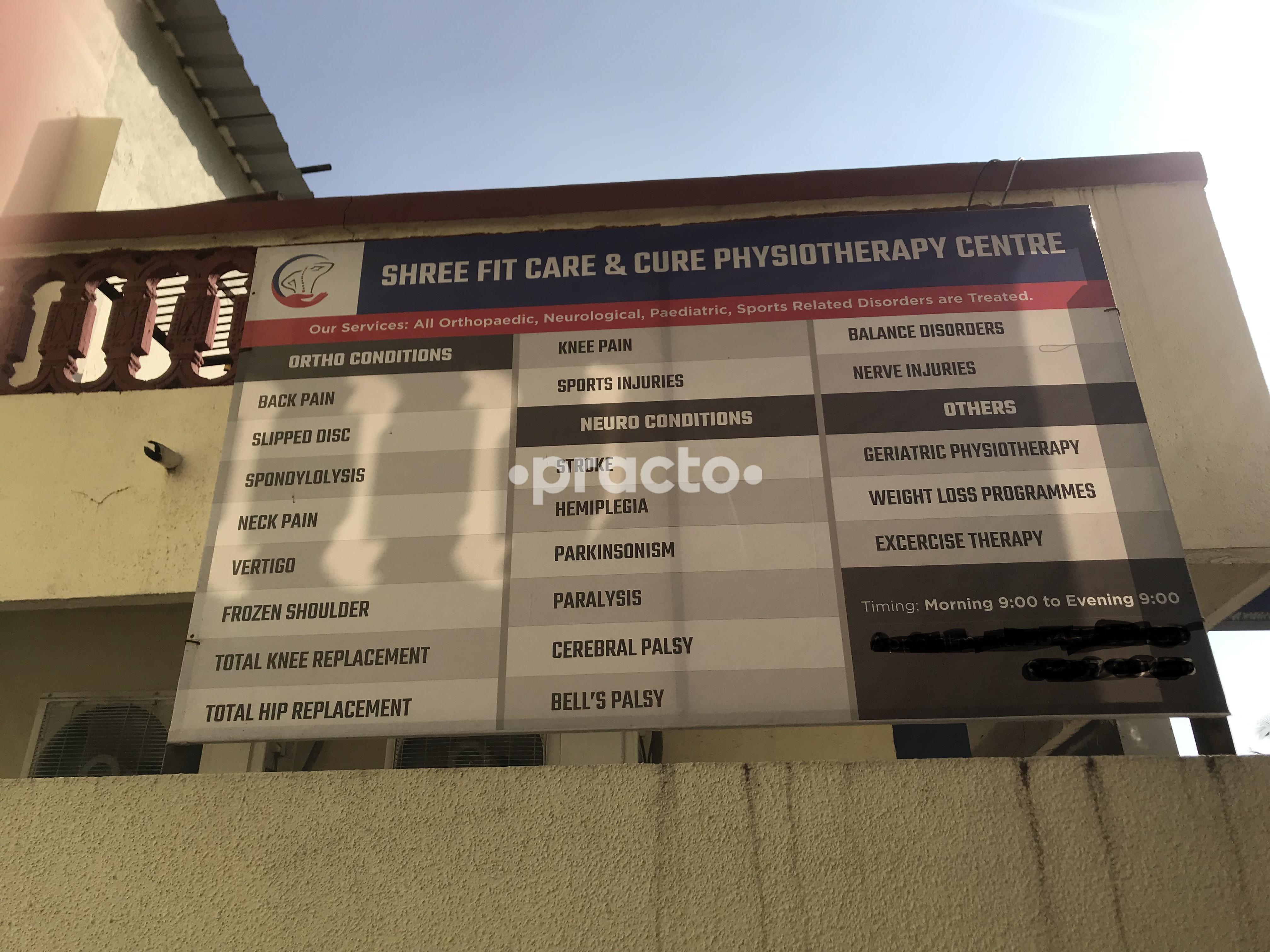 SFCC (Shree Fit Care & Cure Physiotherapy centre) Pimpri-Chinchwad Pune