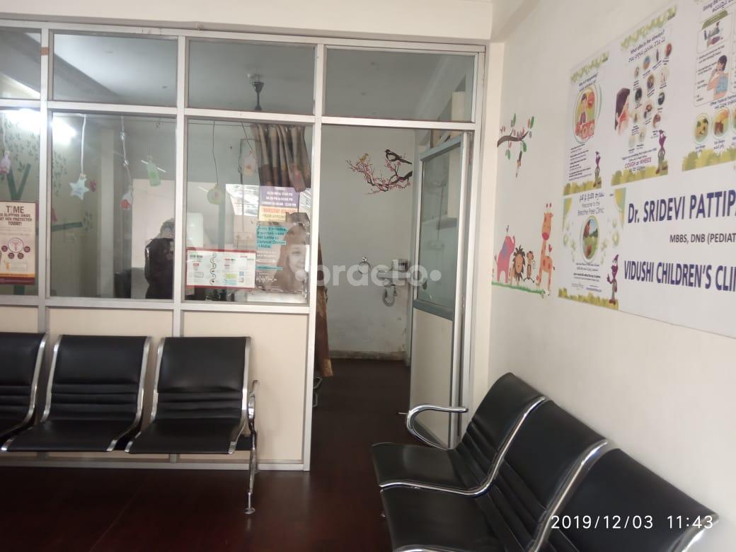 Waiting Area at Vidushi Children's Clinic Manikonda Hyderabad