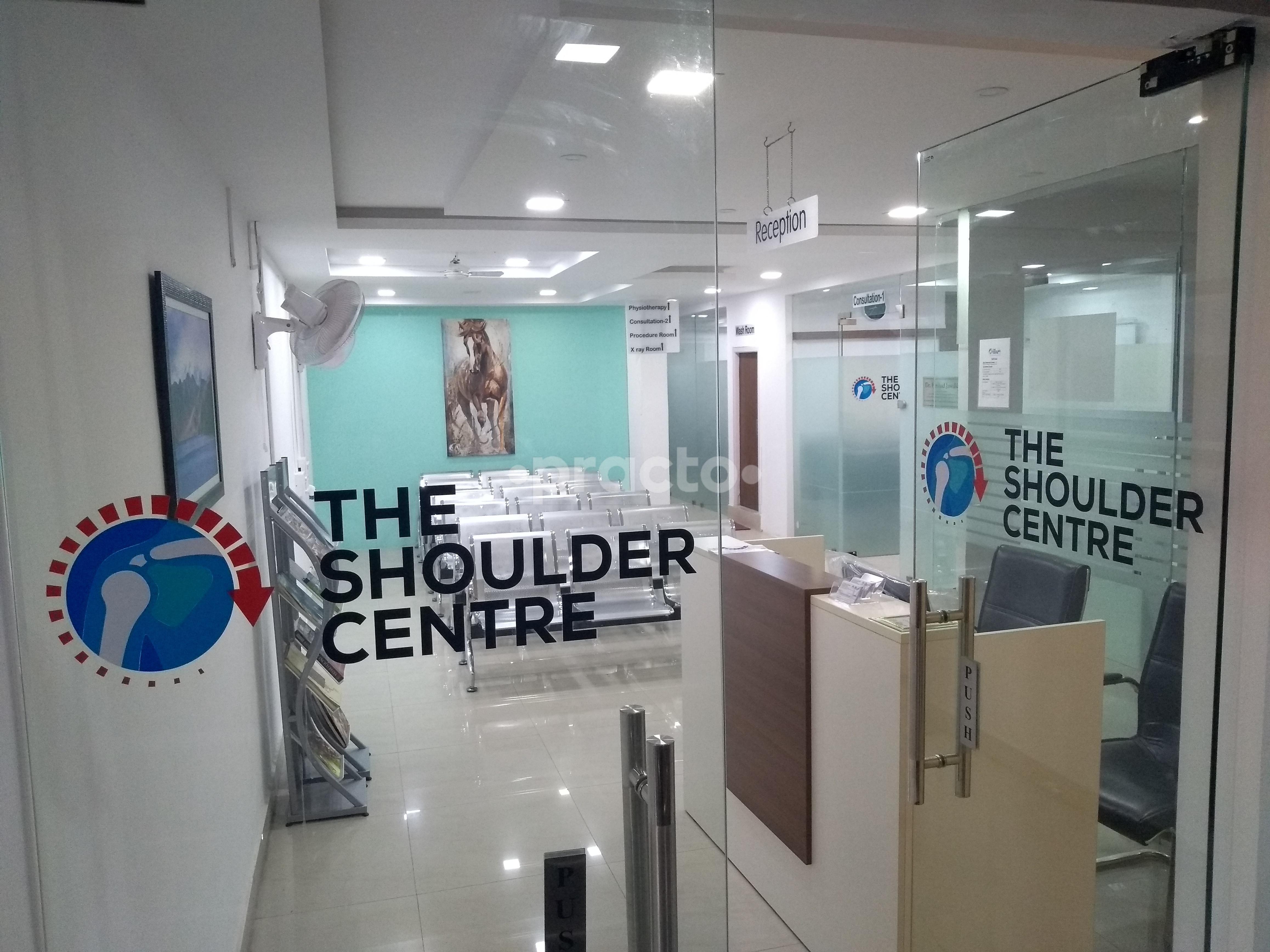 Reception Area at The Shoulder Centre Banjara Hills Hyderabad