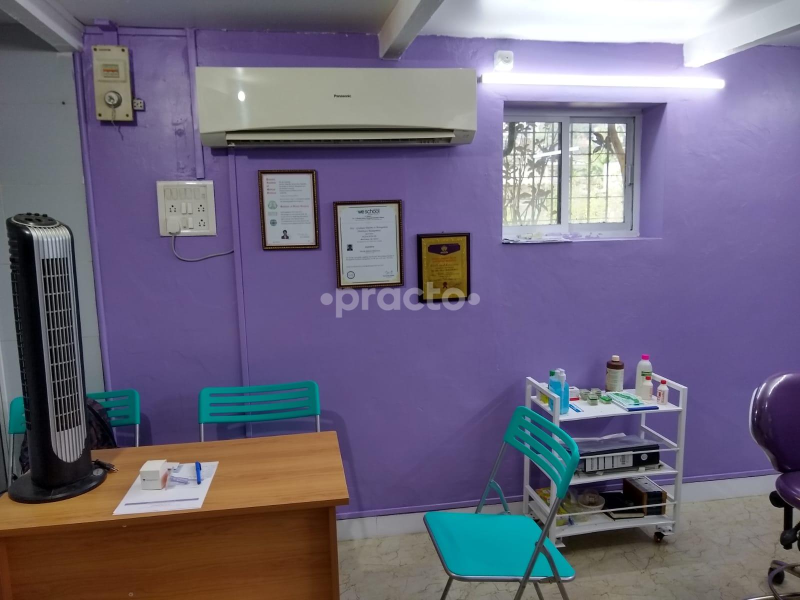 Reception Area at Genesis Cosmetic and Dental Clinic Vikhroli West Mumbai
