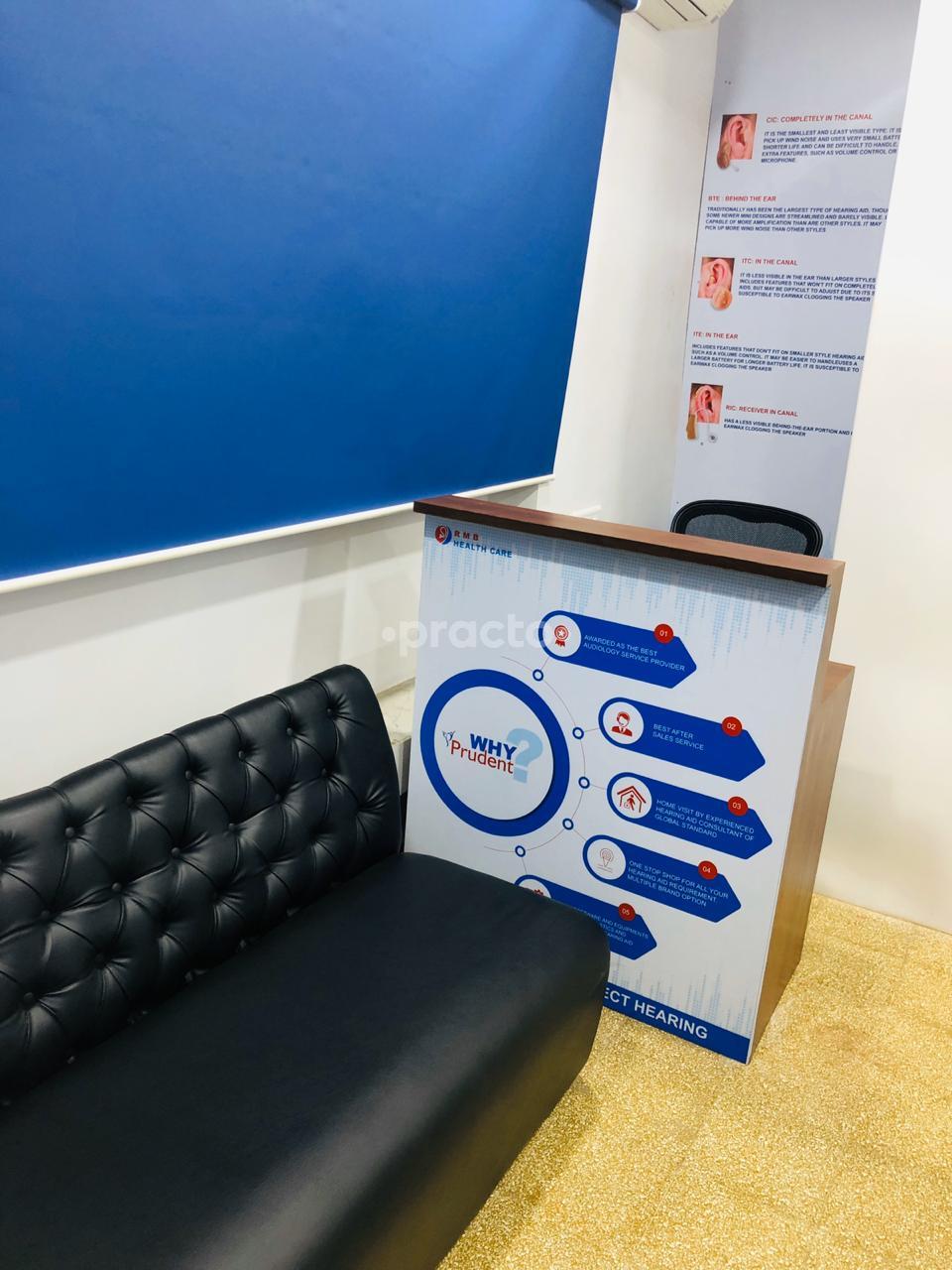 Reception Area at RMB Healthcare Sion West Mumbai