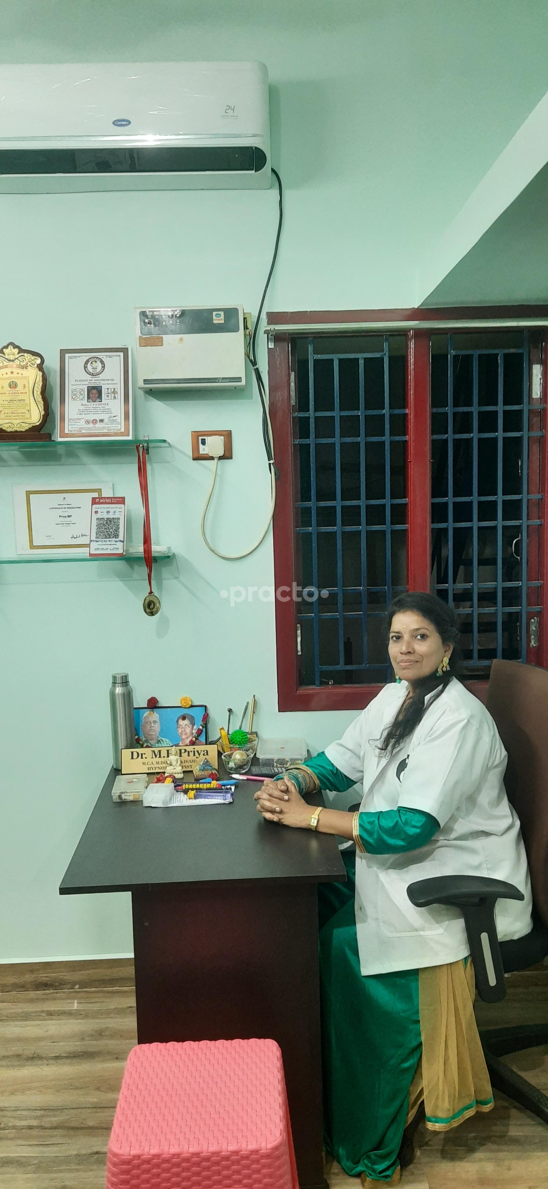 Consultation Room at PriyaVijay Acu Centre Avadi Chennai