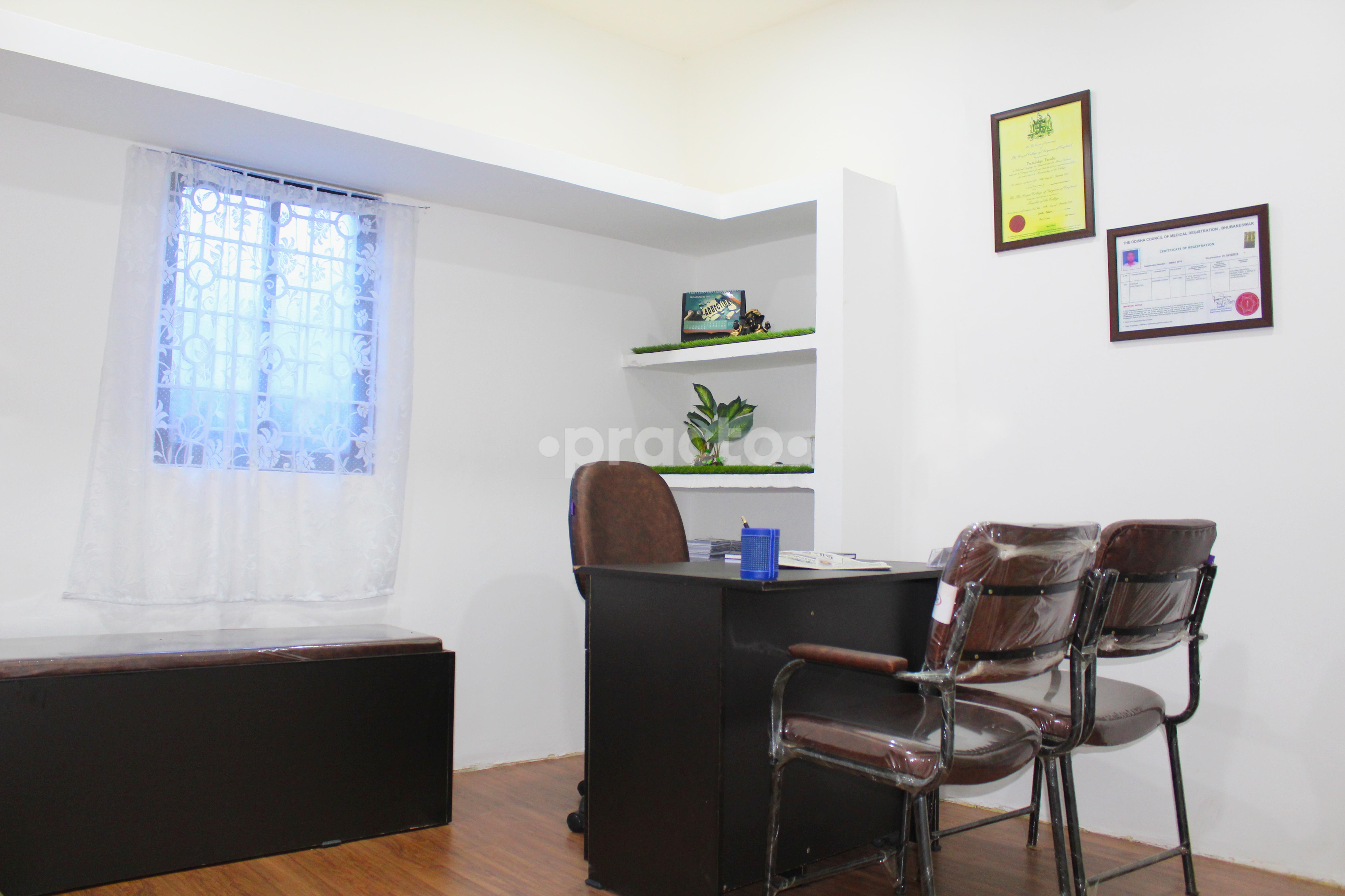 Reception Area at Lapgi Care Surgical Clinic Bapujee Nagar Bhubaneswar