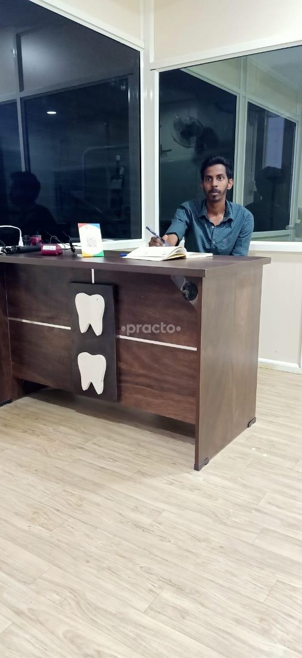 Reception Area at DR JYOTSNAS FAMILY DENTAL CARE Moti Nagar Hyderabad