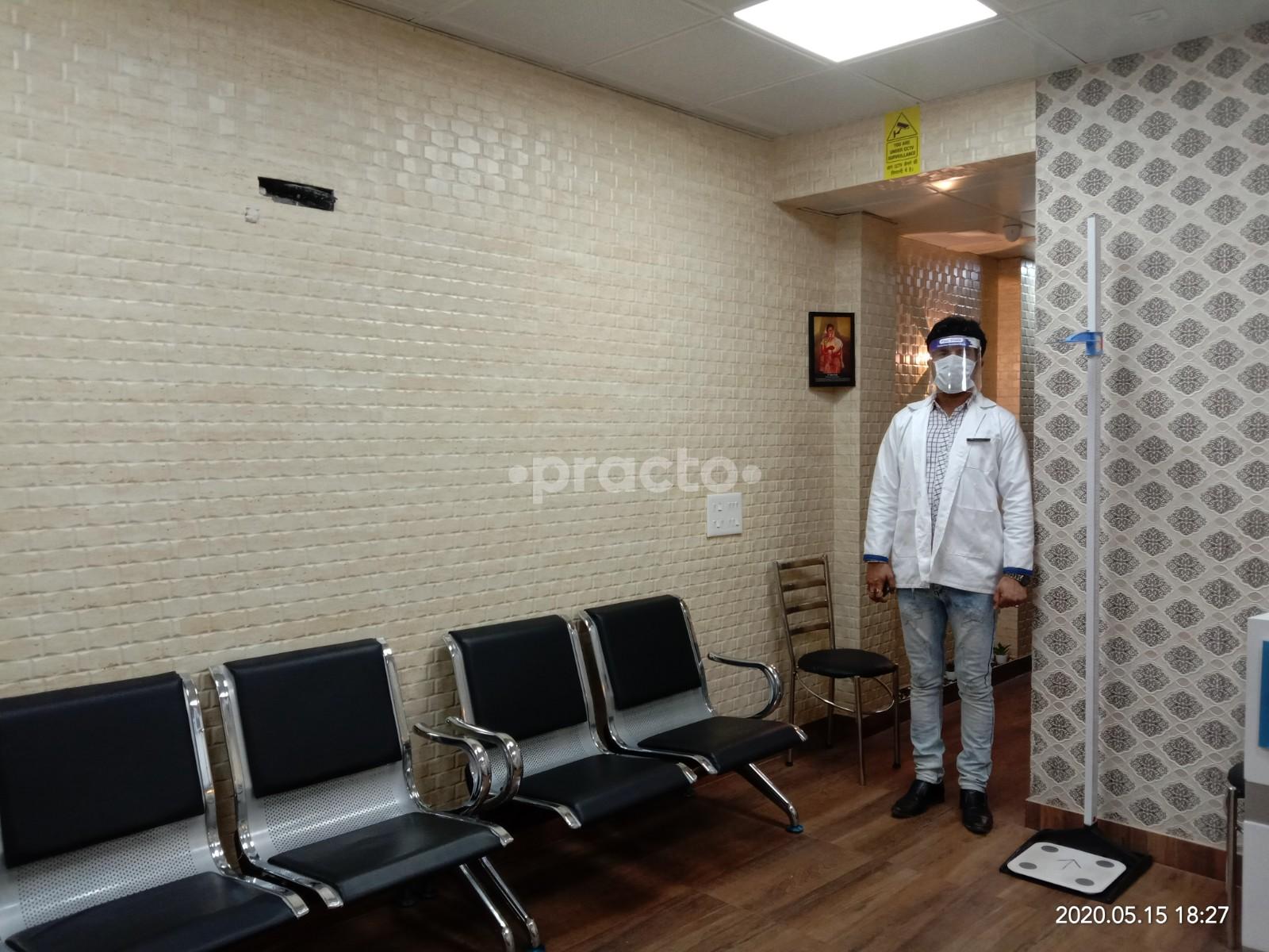 Waiting Area at Sacred Heart Healthcare Clinics Rajouri Garden Delhi