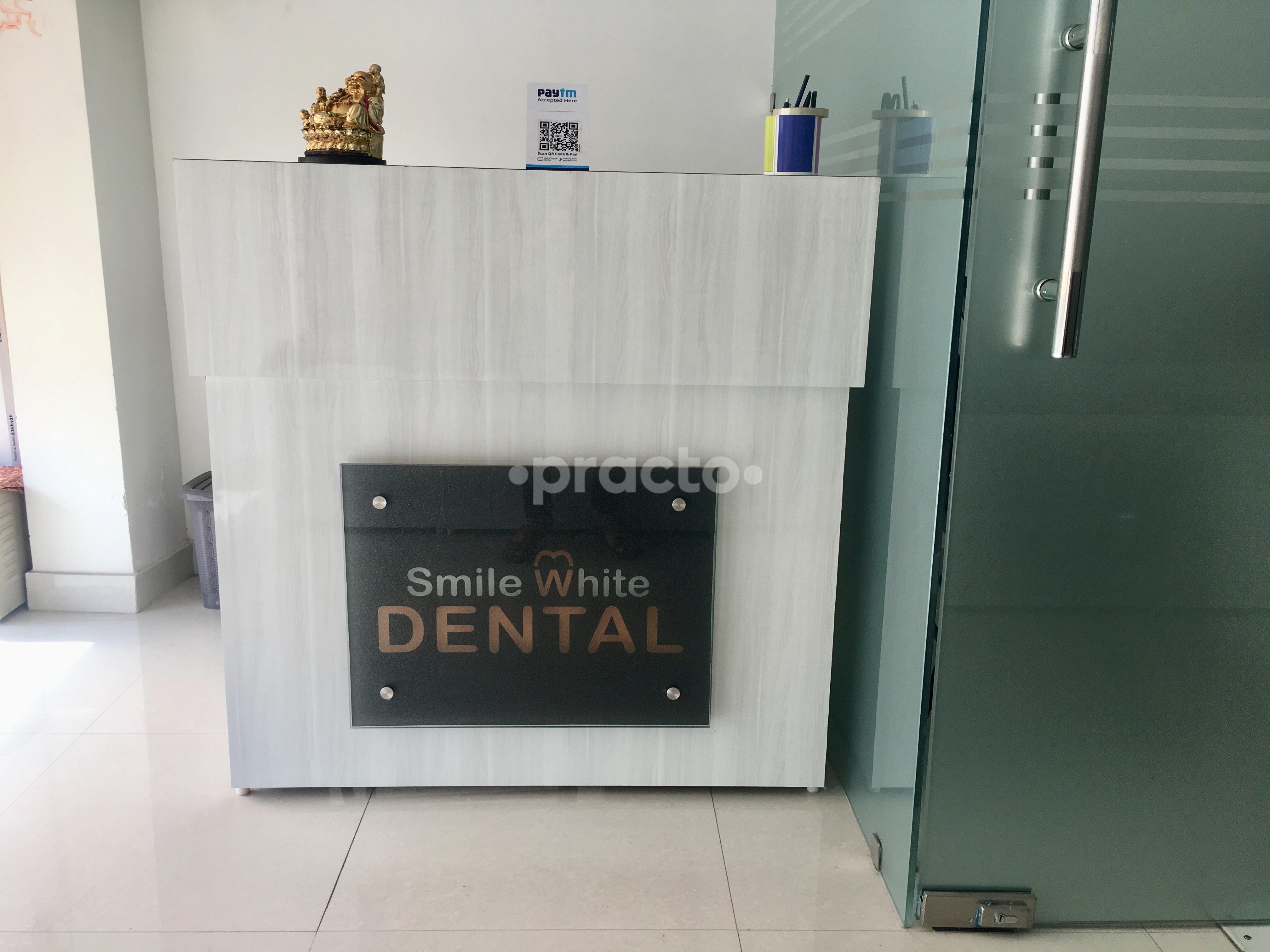Reception Area at Smile White Dental Sohna Road Gurgaon