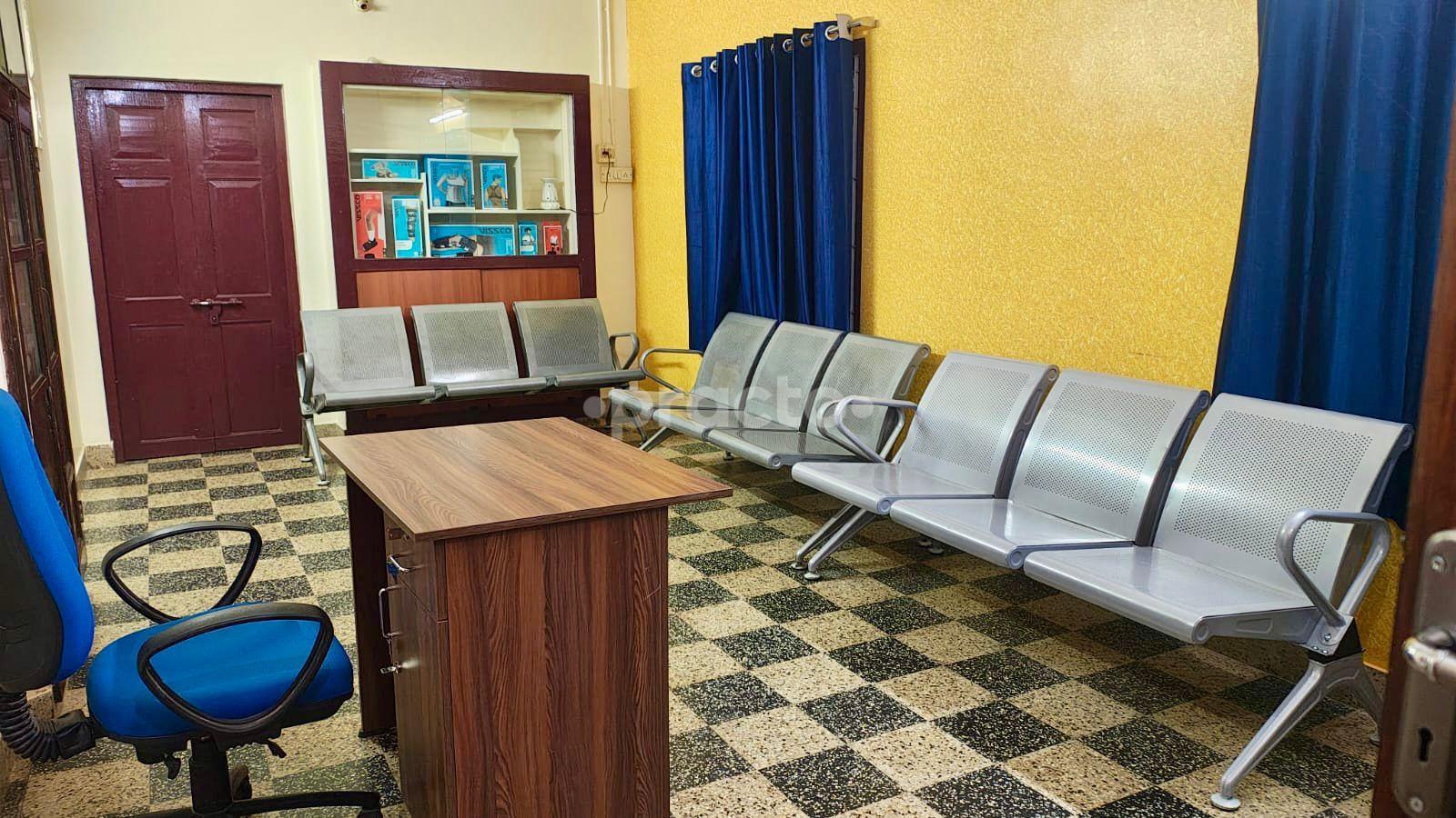 Reception Area at Atlas Orthocare Ayanavaram Chennai