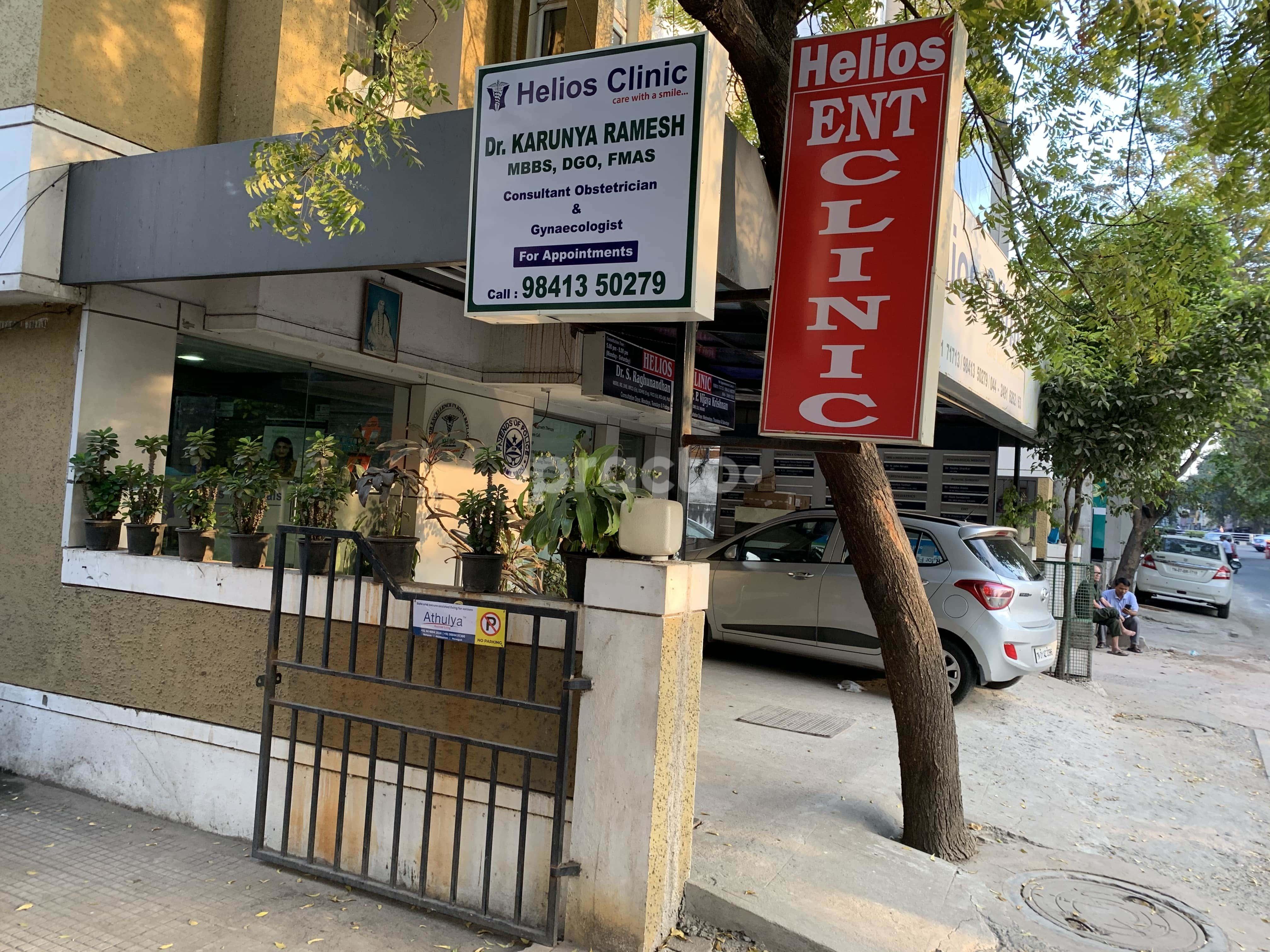 Outer Facade at Helios Clinic Gynaecology Adyar Chennai