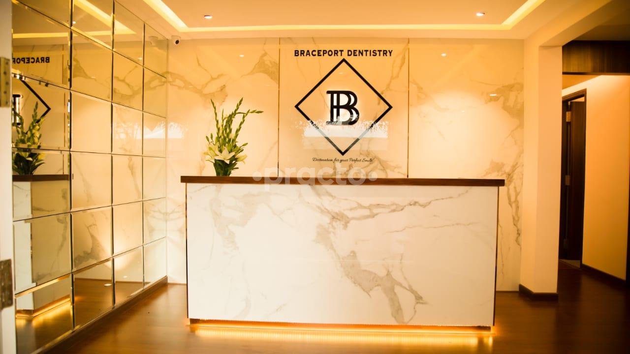 Reception Area at Braceport Dentistry HSR Layout Bangalore