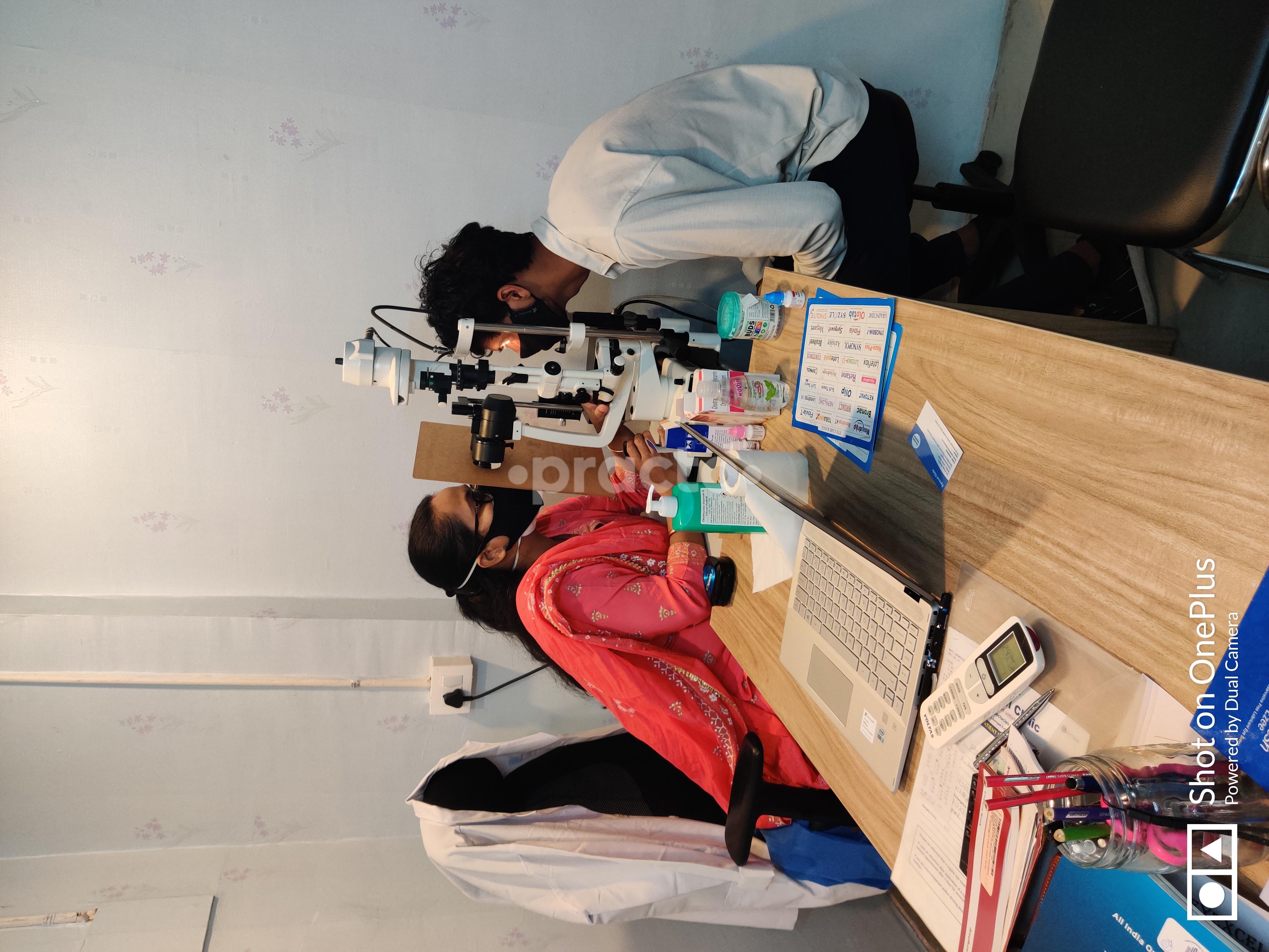 Consultation Room at Eyexcel Clinic Sector 119 Noida