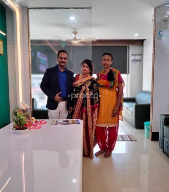 Reception Area at Dr.Positive Homeocare Clinic Dwarakanagar Visakhapatnam