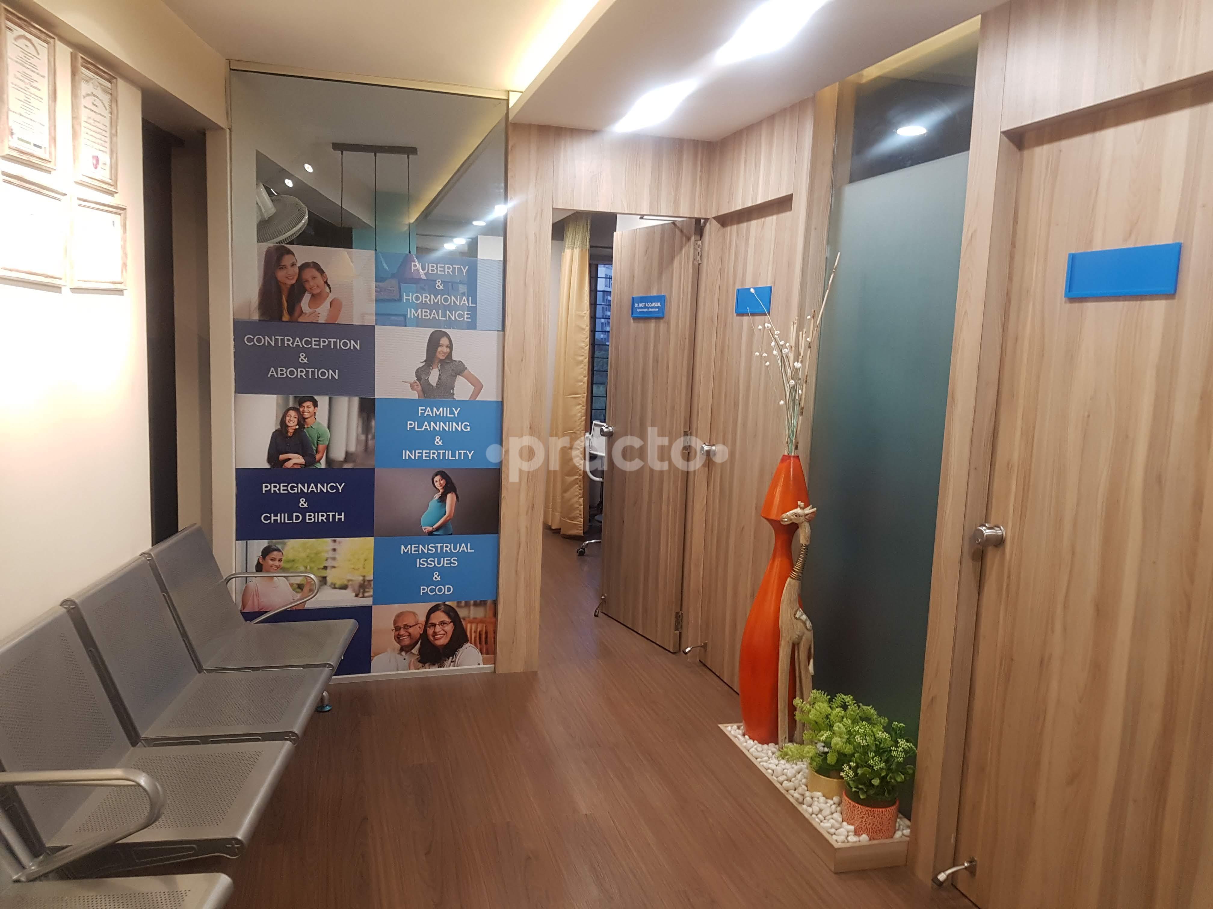 Waiting Area at Dr. Jyoti's Clinic Baner Road Pune