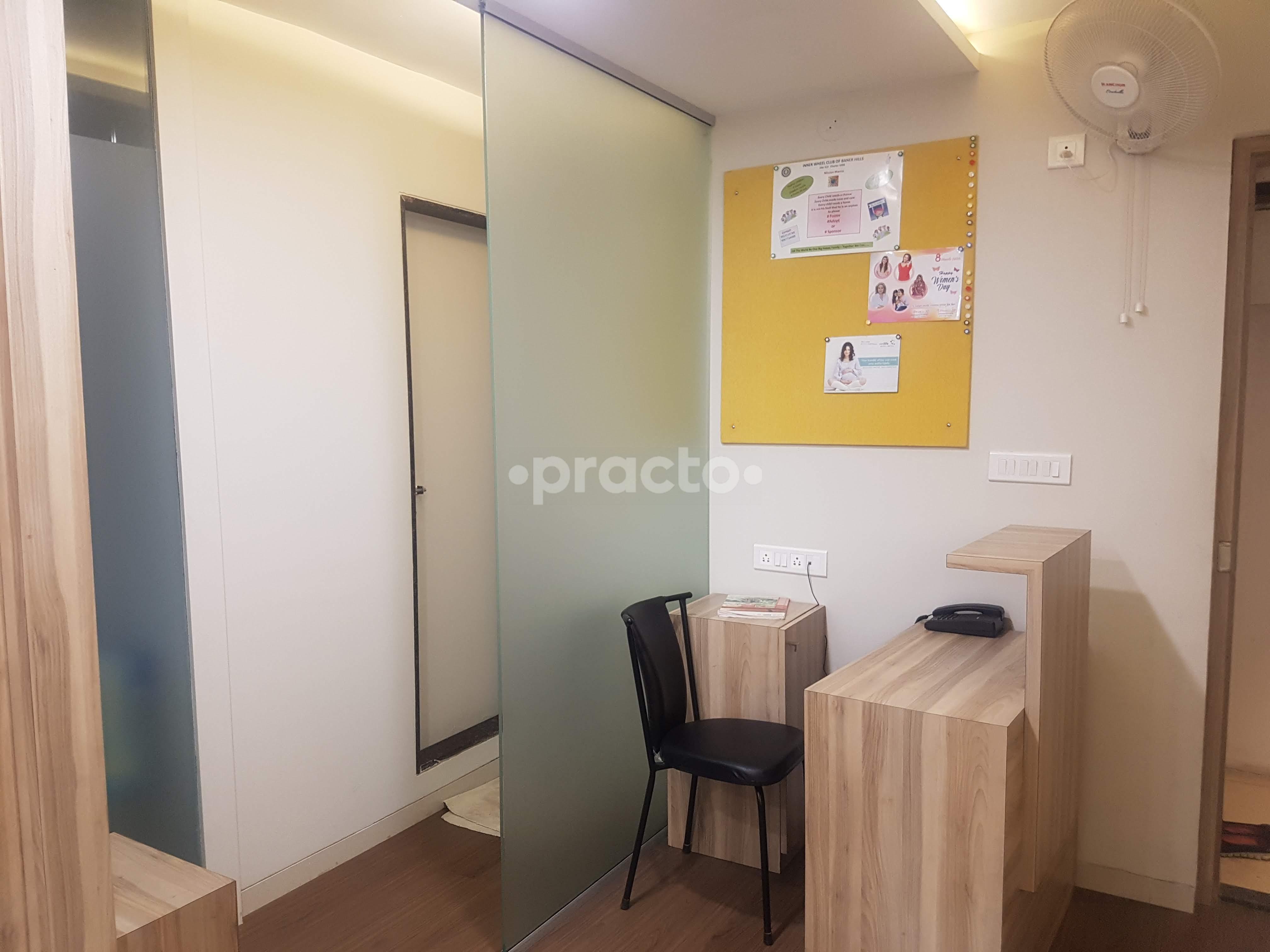 Reception Area at Dr. Jyoti's Clinic Baner Road Pune