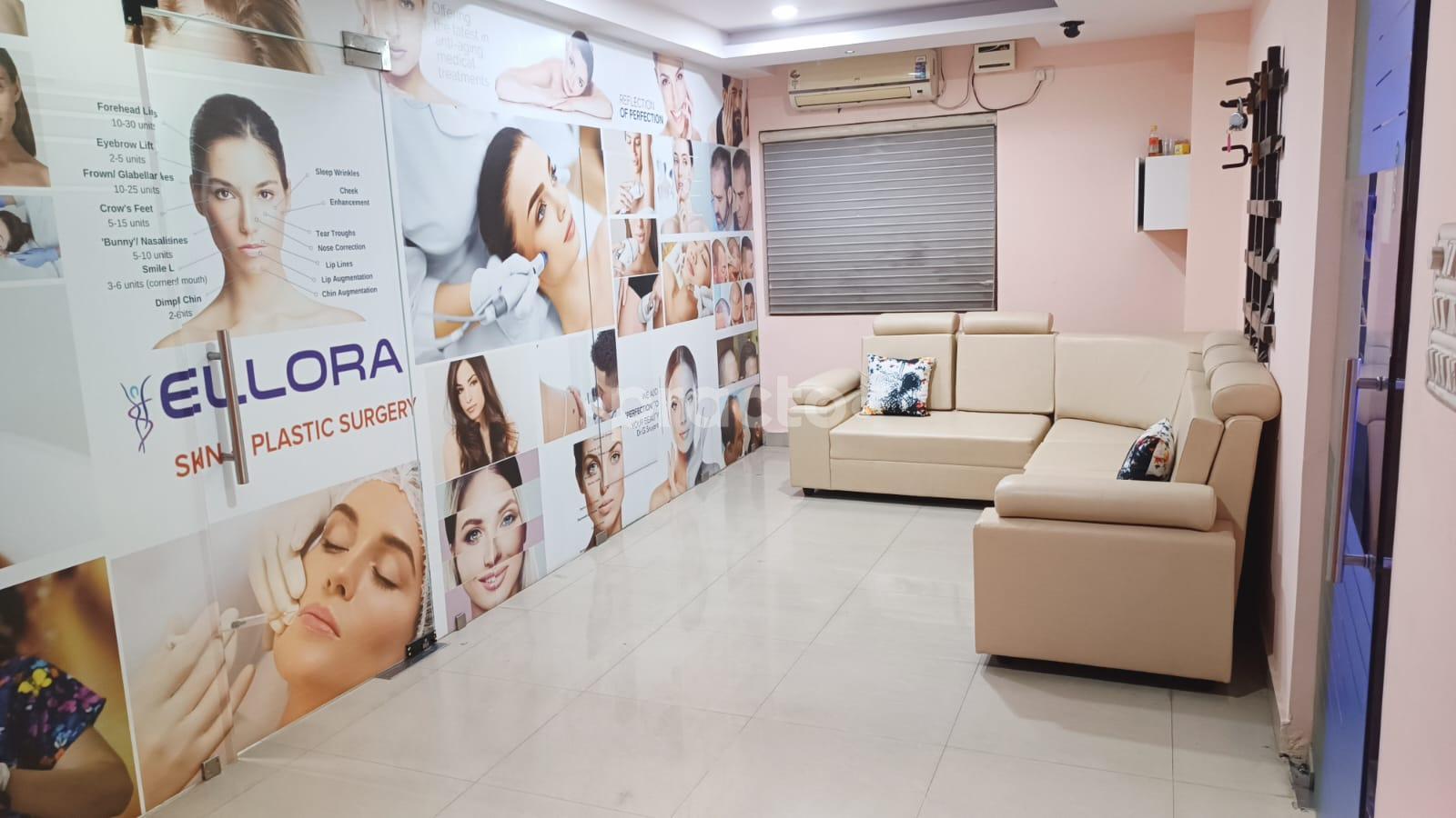 Waiting Area at Ellora Skin & Cosmetology Clinic Kondapur Hyderabad