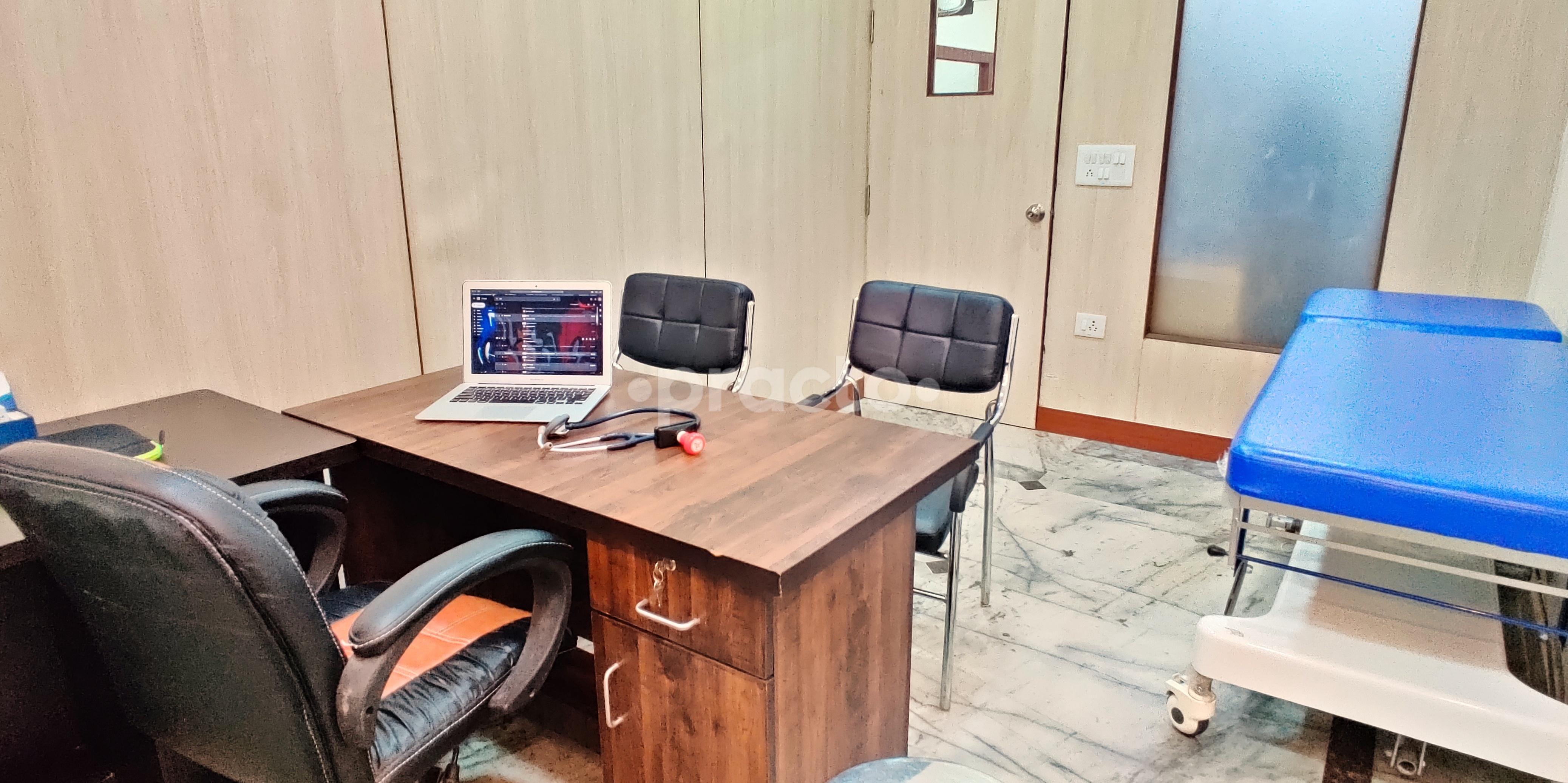 Consultation Room at Dr. Arya's Care Arthritis & Rheumatology Clinic Sector 50 Noida