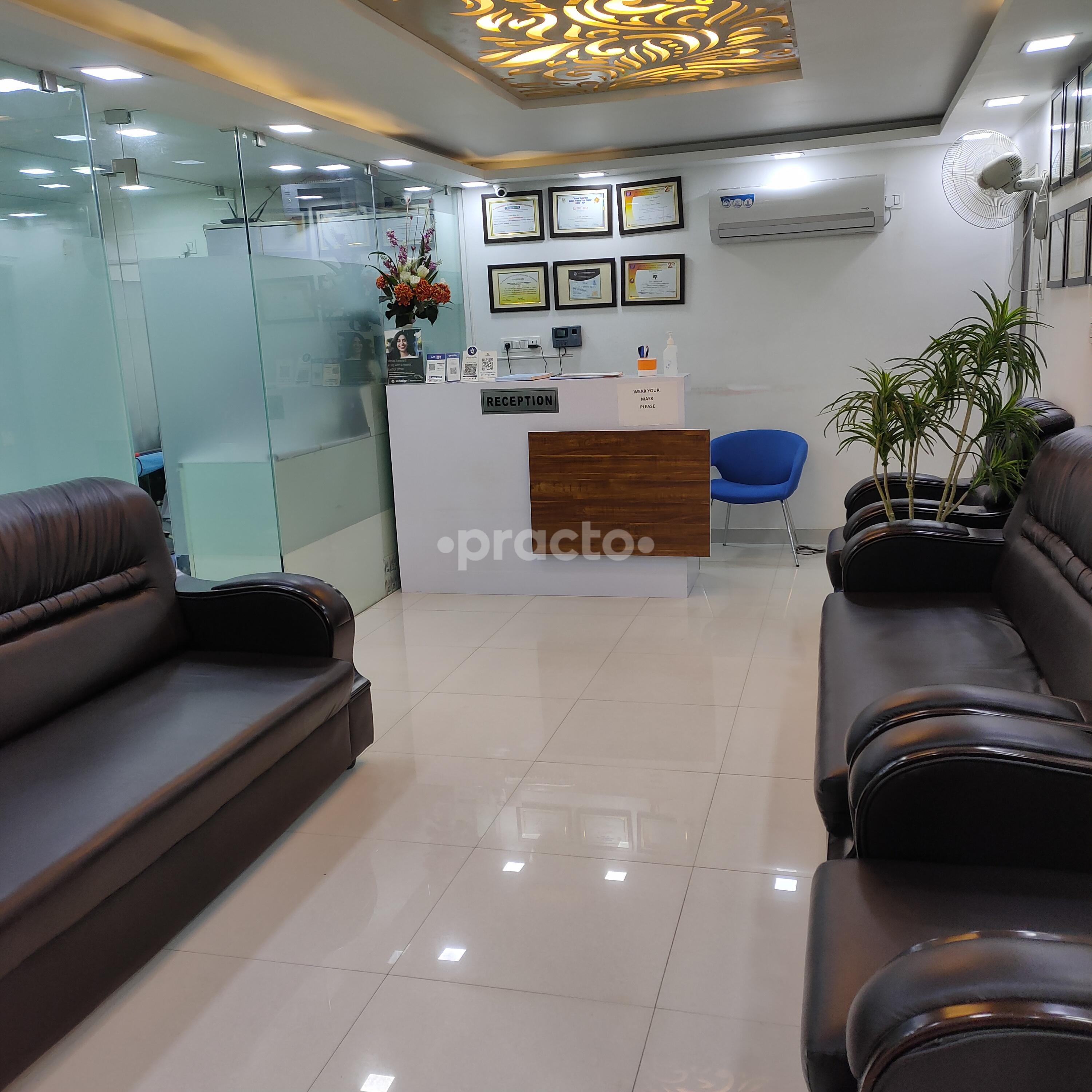 Reception Area at LN Dental Tolichowki Hyderabad