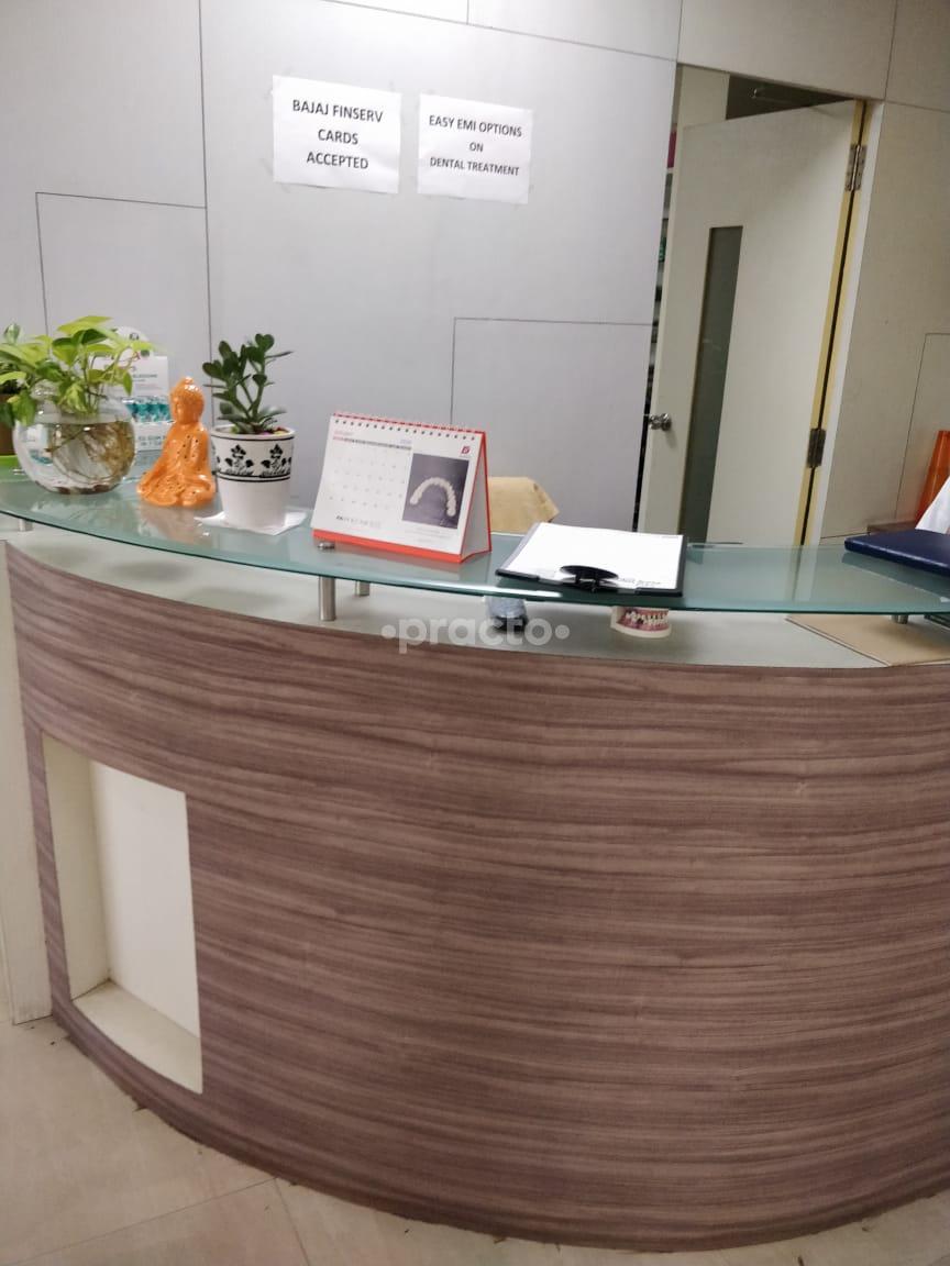 Reception Area at 32 Pearly Whites The Dental Clinic Shaikpet Hyderabad
