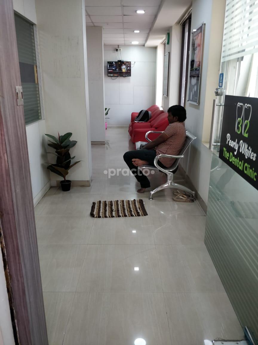 Waiting Area at 32 Pearly Whites The Dental Clinic Shaikpet Hyderabad