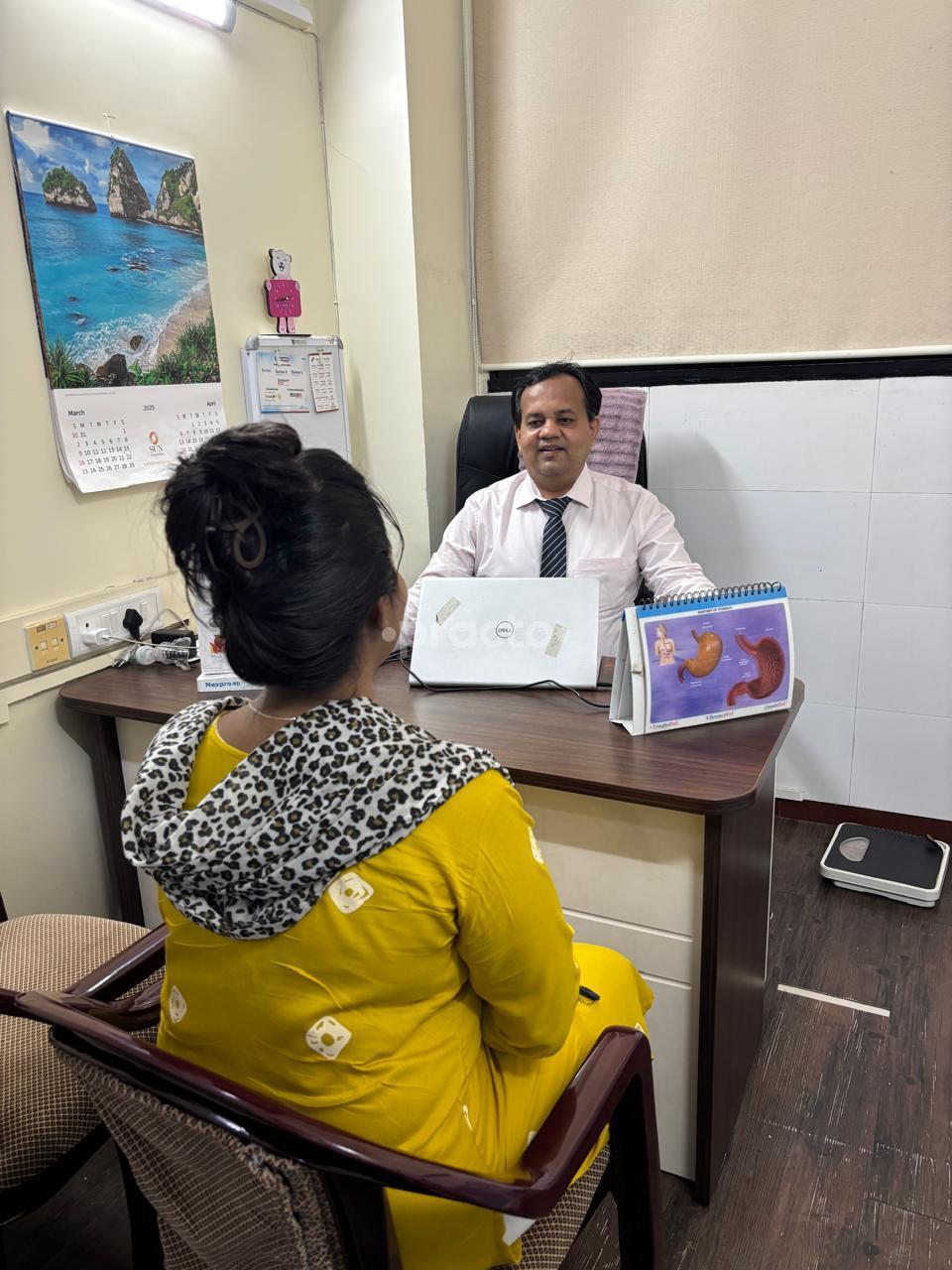 Consultation Room at Gastro Surgery Clinic Powai Mumbai