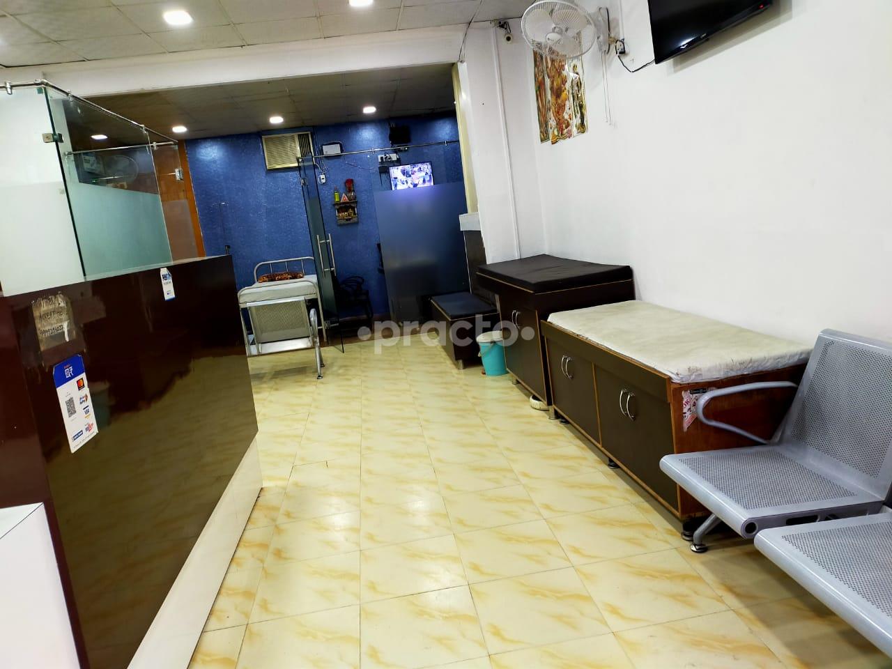 Waiting Area at Ashirwad Poly Clinic Dwarka Sector 8 Delhi