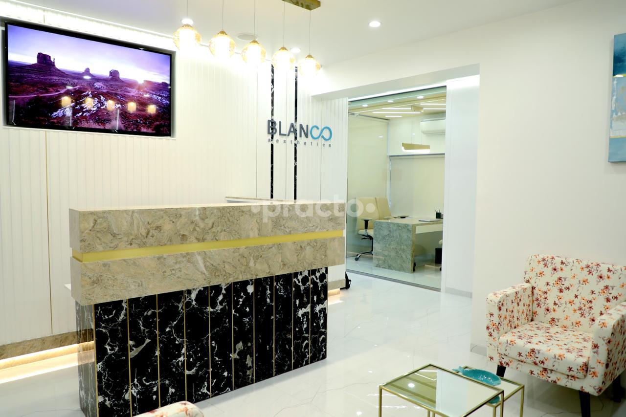 Waiting Area at Blanco Aesthetics Khar West Mumbai