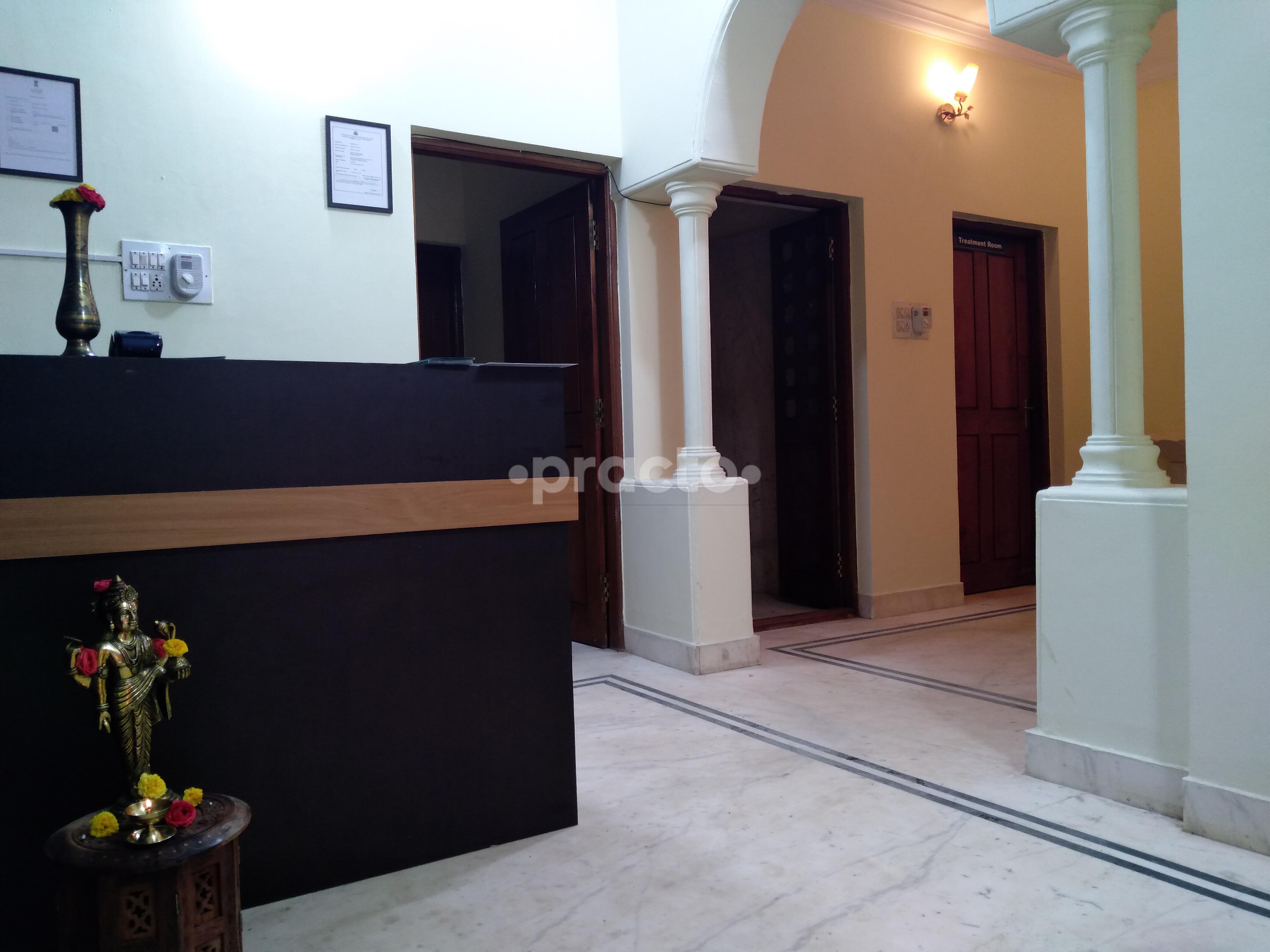 Reception Area at Siddhanta Ayurveda Marathahalli Bangalore