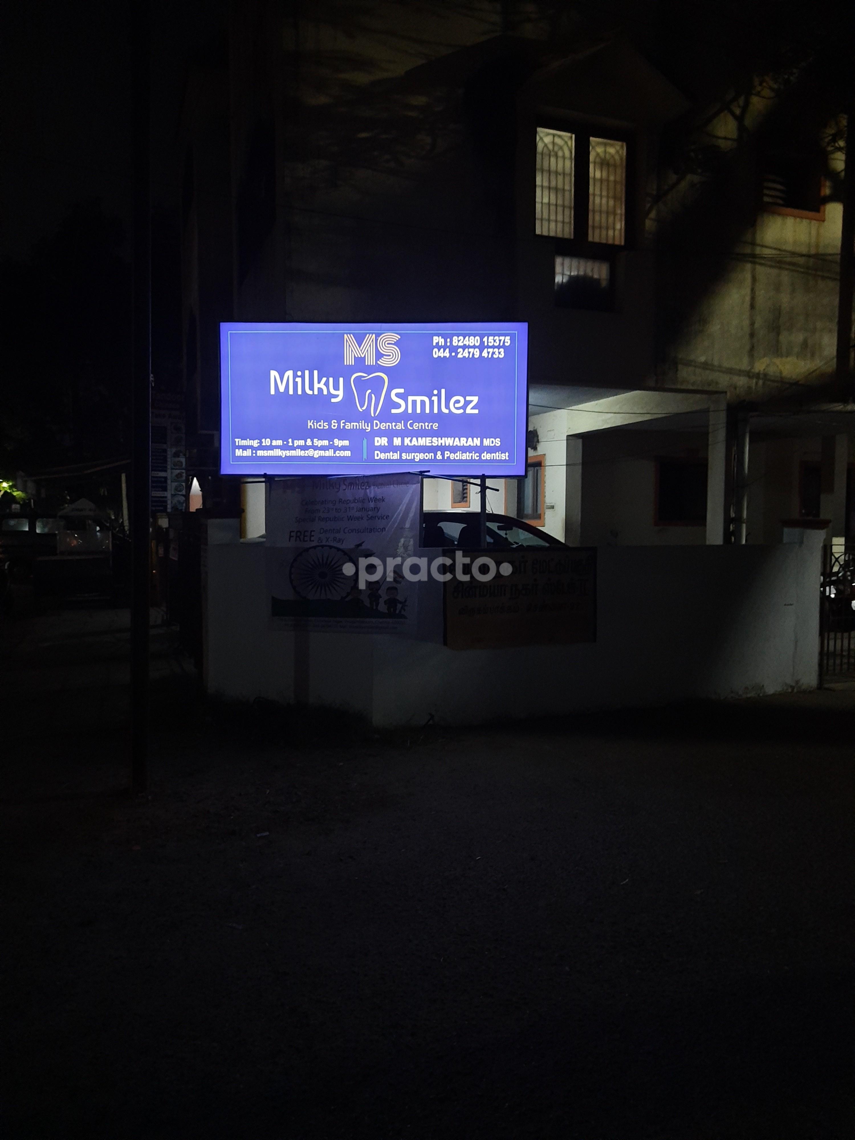 Outside Area at MS Milky Smilez Kidz & Family Dental Centre Chinmaya Nagar Chennai