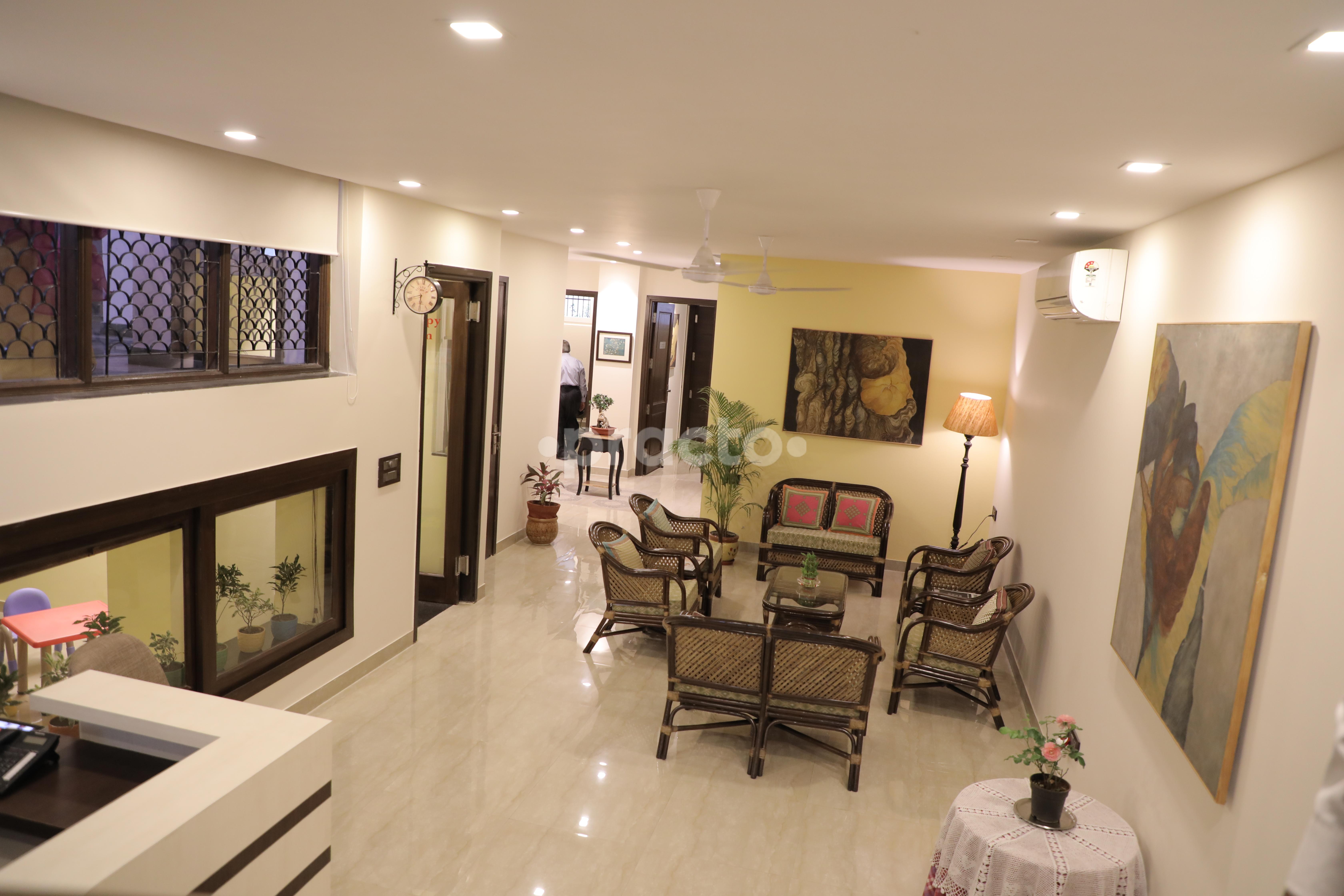 Waiting Area at Udayan Mental Healthcare - Unleashing the Potential Greater Kailash Part 1 Delhi