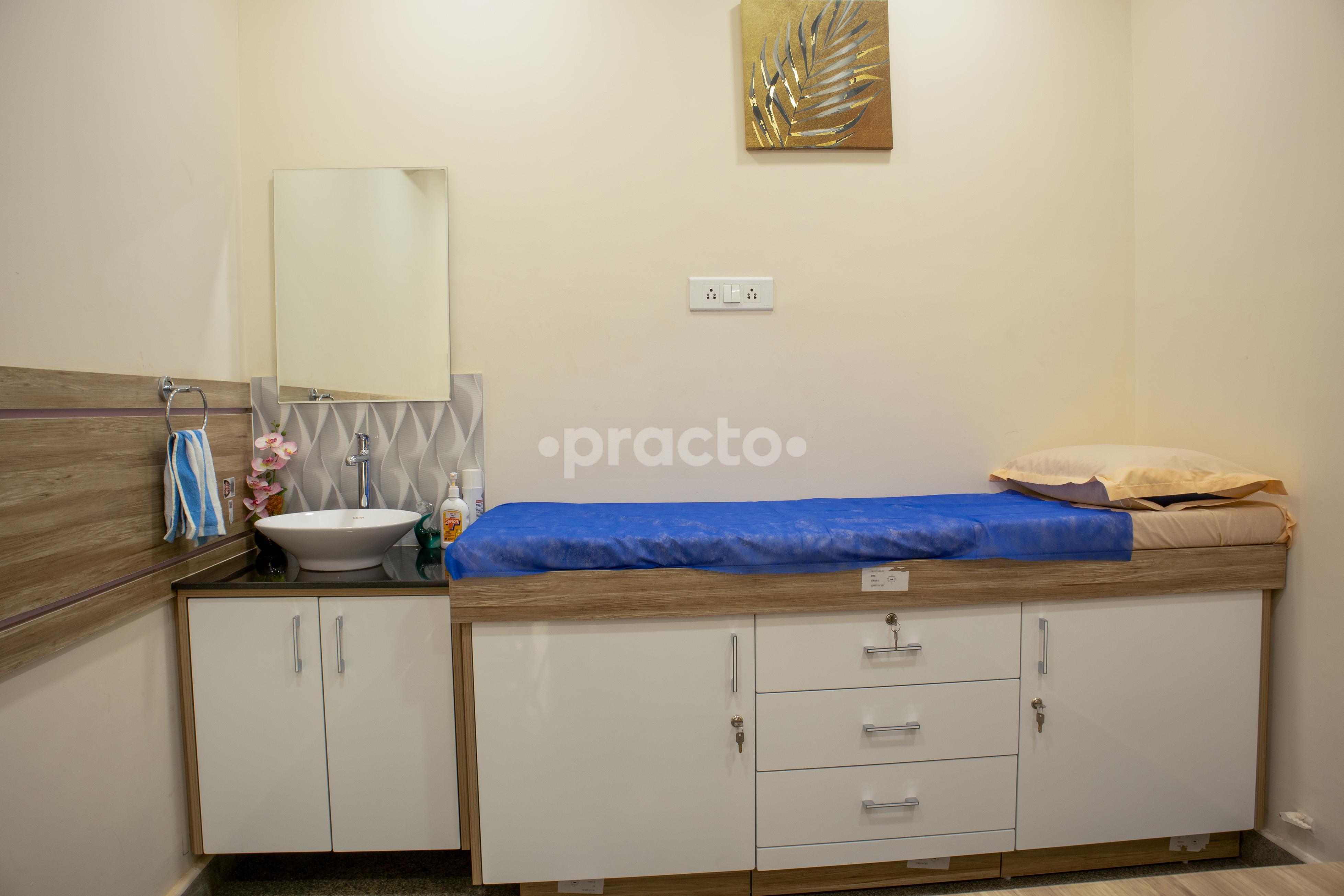 Examination Room at Aditya Clinic Bilekahalli Bangalore