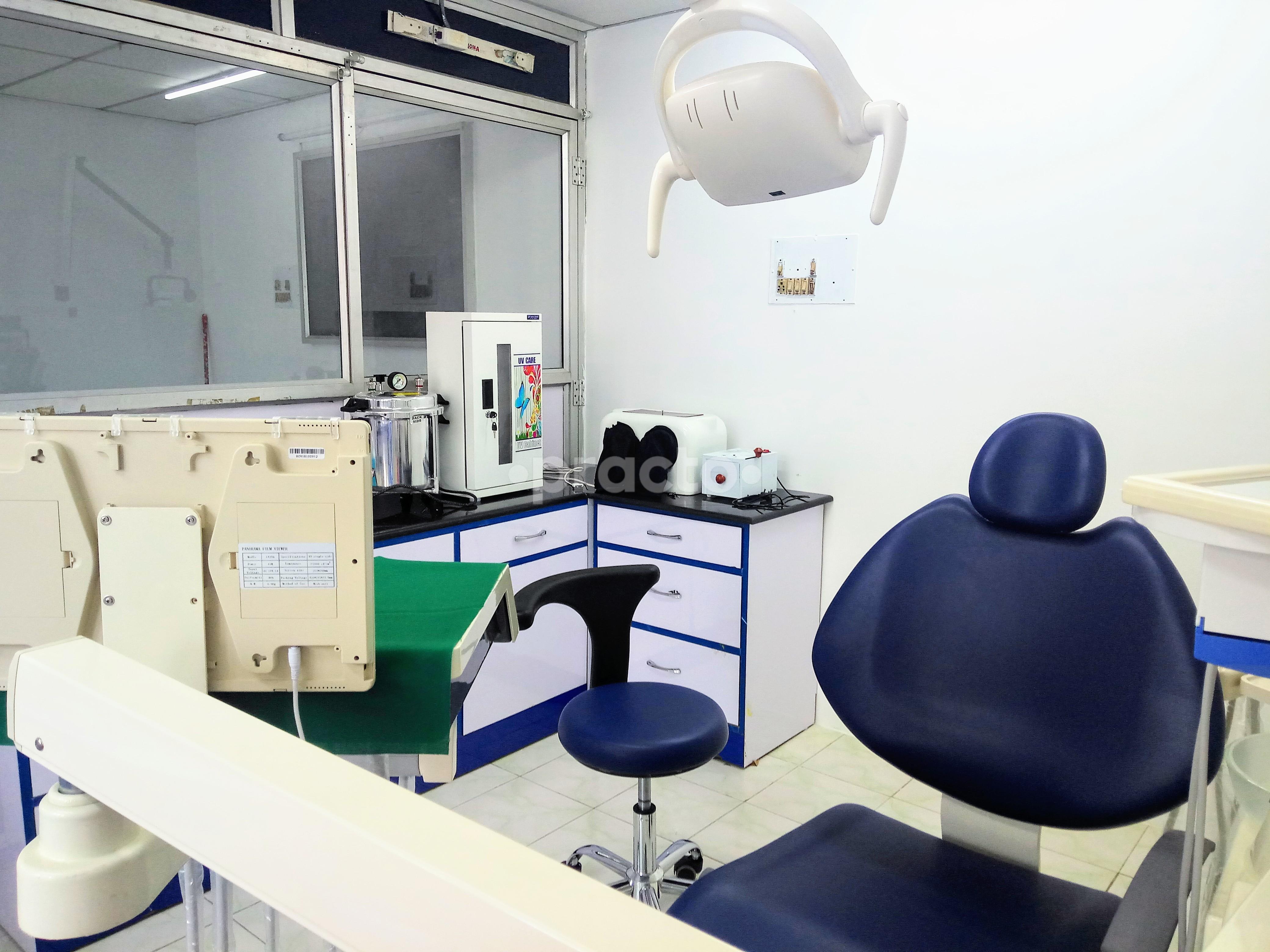 Sample Collection Area at SS Dental Care Tiruvottiyur Chennai