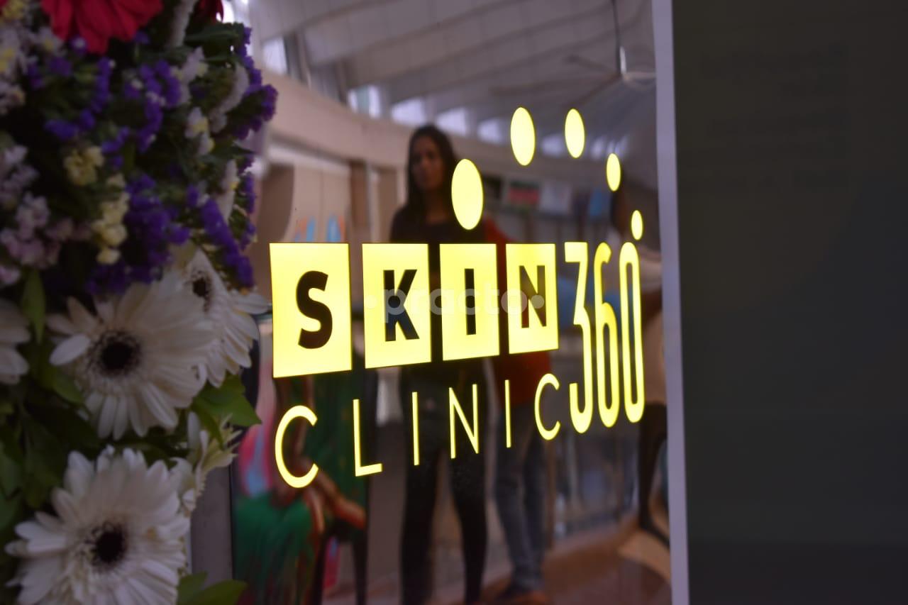 Establishment board at Skin Clinic 360 Pimple Saudagar Pune
