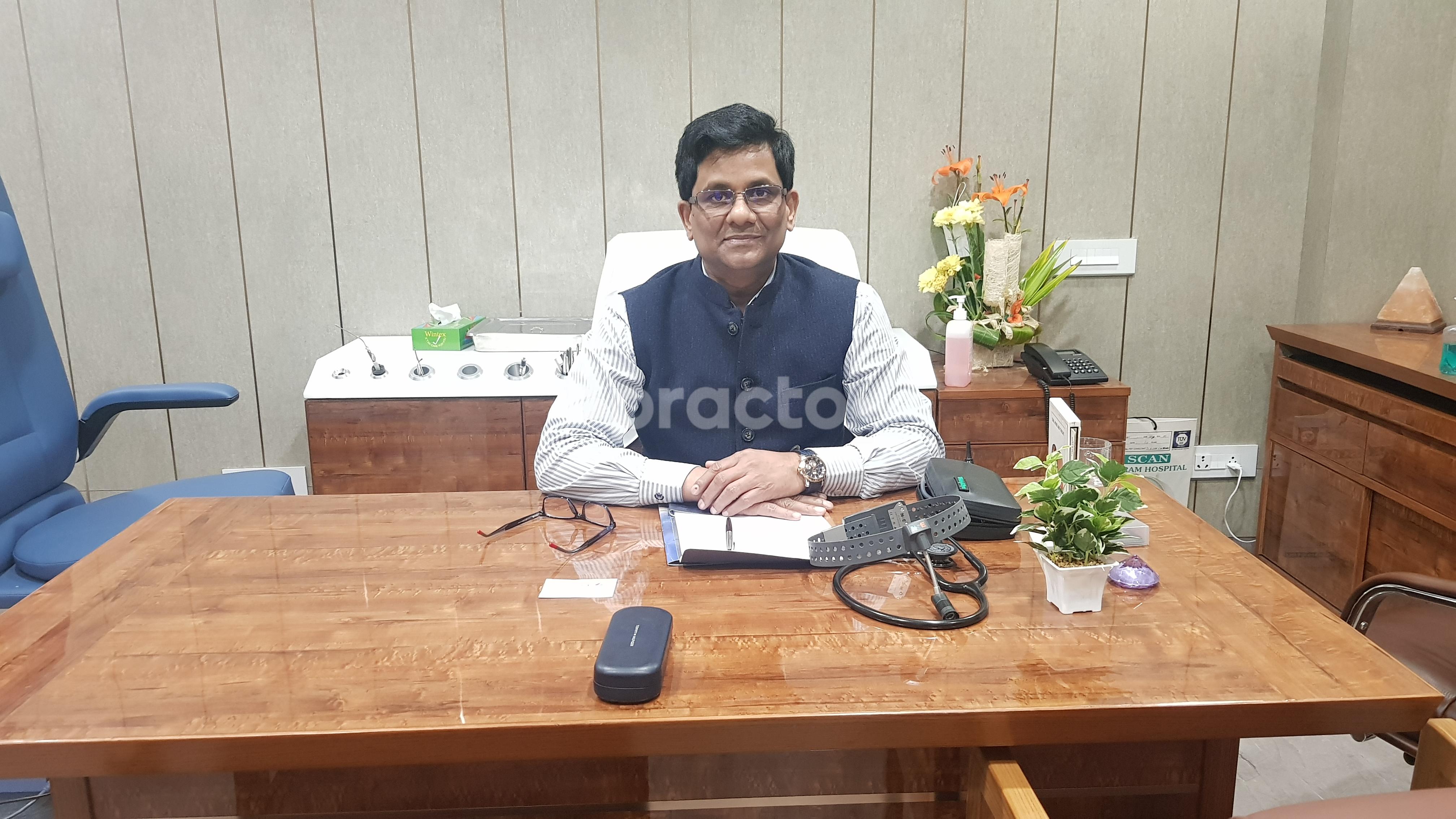 Consultation Room at Nidanta ENT Superspeciality Clinic Patel Nagar East Delhi