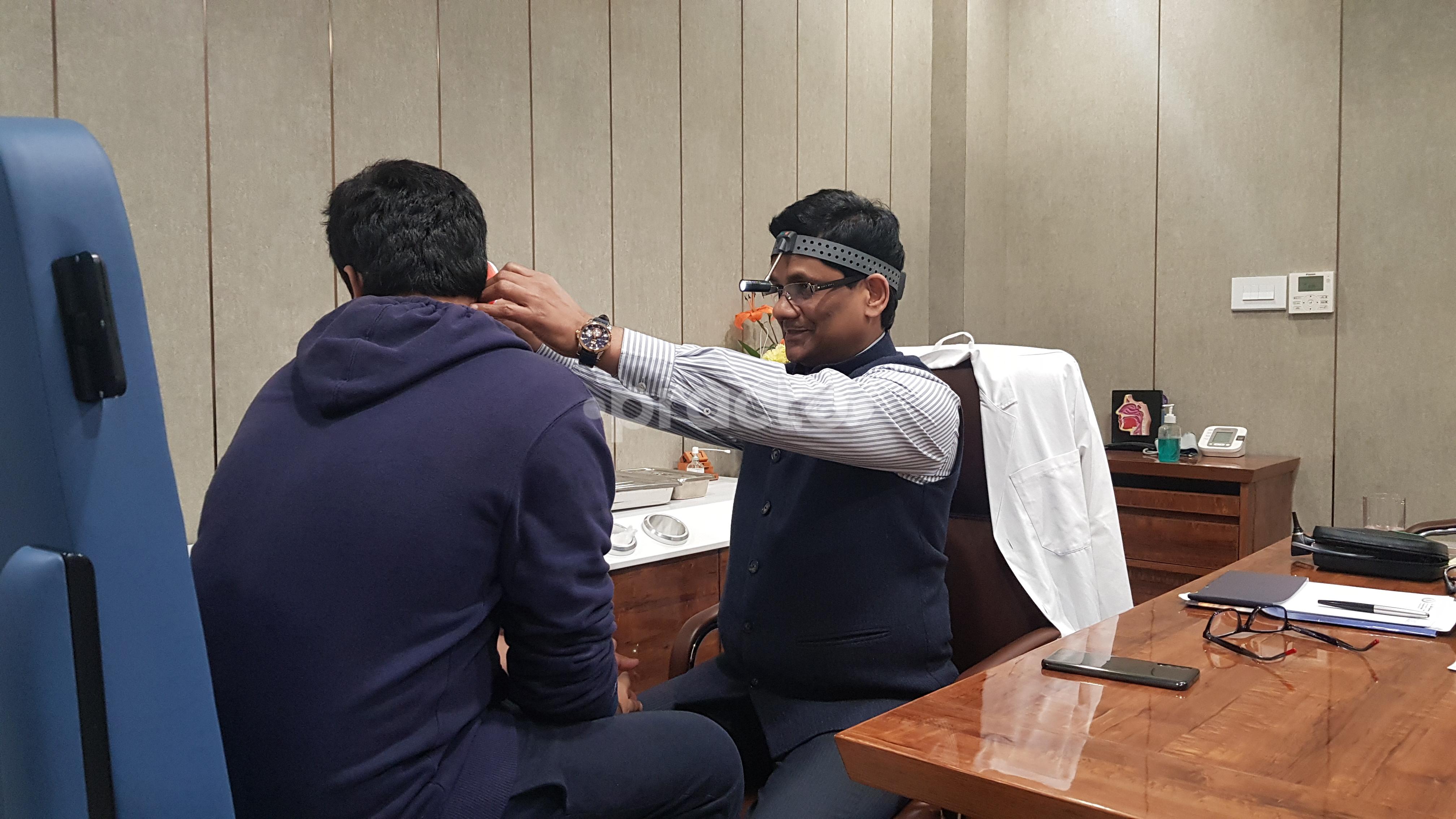 Consultation Room at Nidanta ENT Superspeciality Clinic Patel Nagar East Delhi