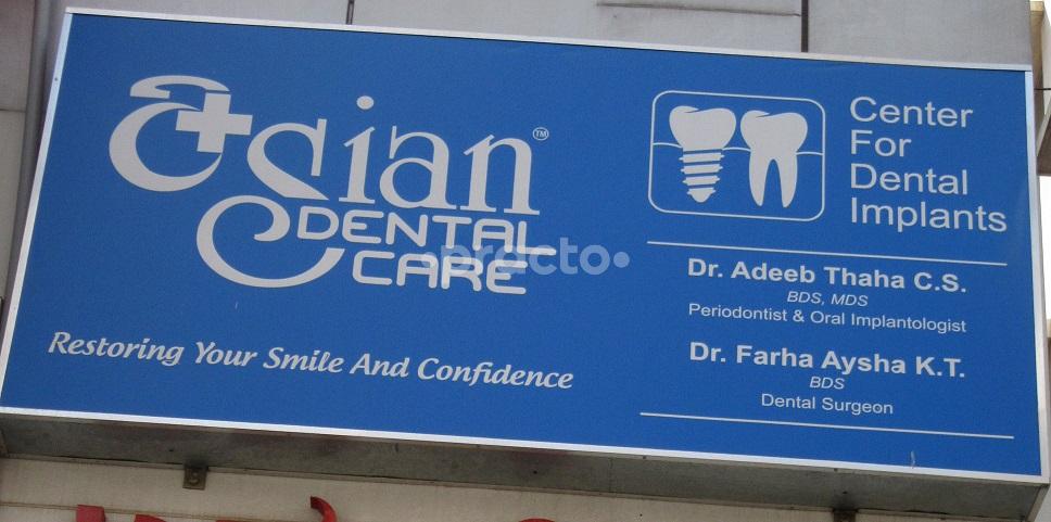 Asian Dental Care & Implant Centre Shivaji Nagar Bangalore