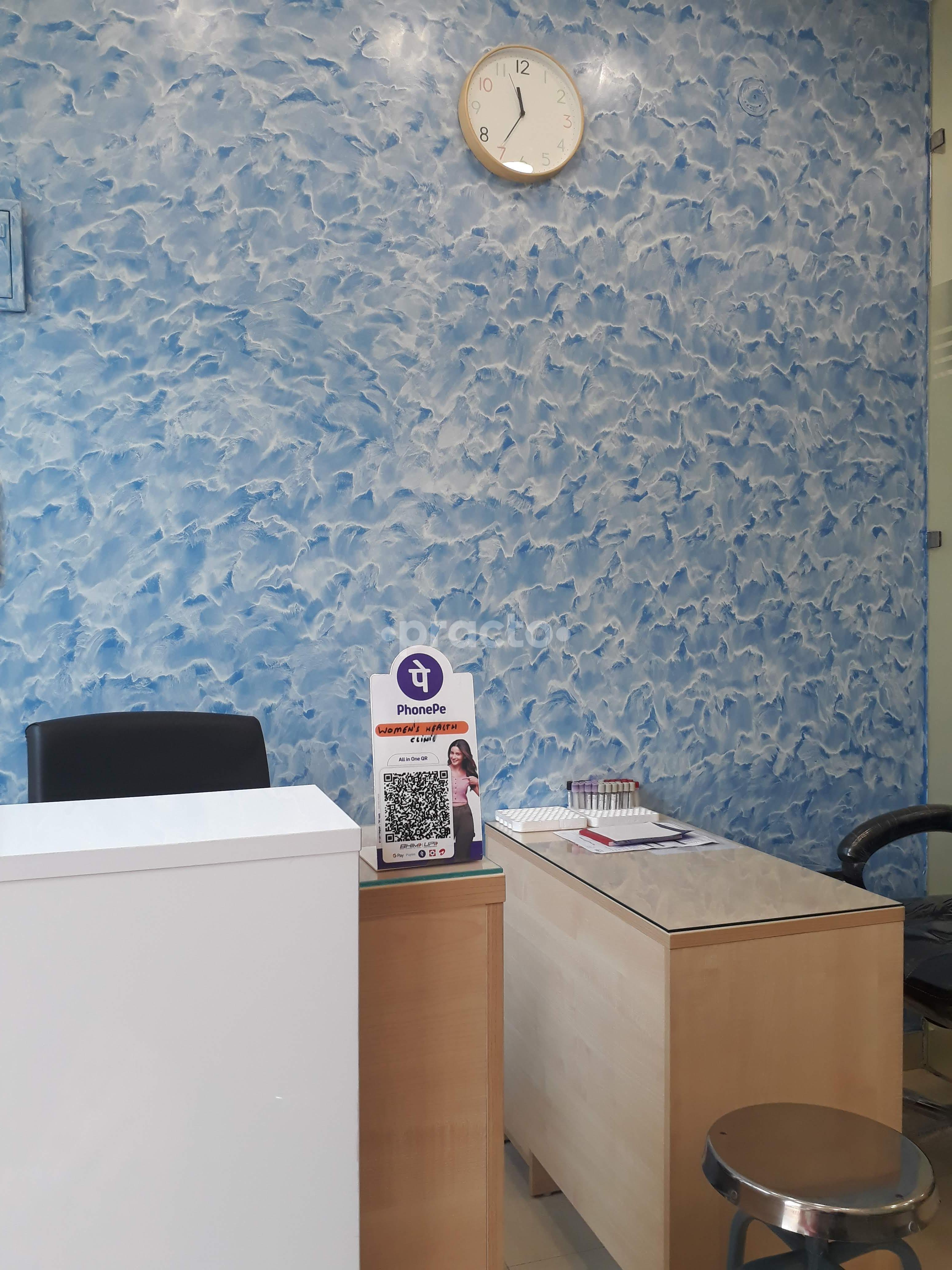 Reception Area at Women's Health Clinic Indirapuram Ghaziabad