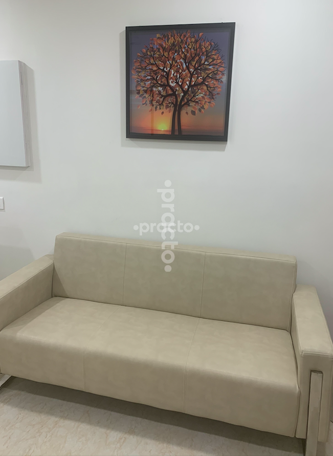 Waiting Area at Care & Cure Clinic DLF Phase IV Gurgaon