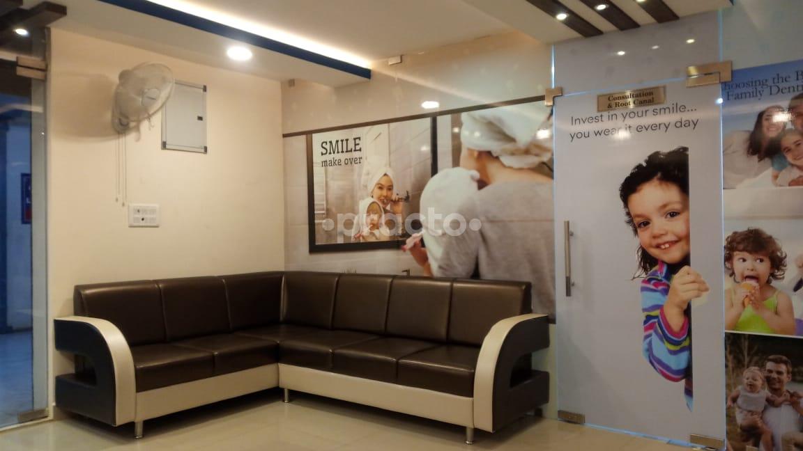 Waiting Area at Dr Anusha's Dental Center Virugambakkam Chennai