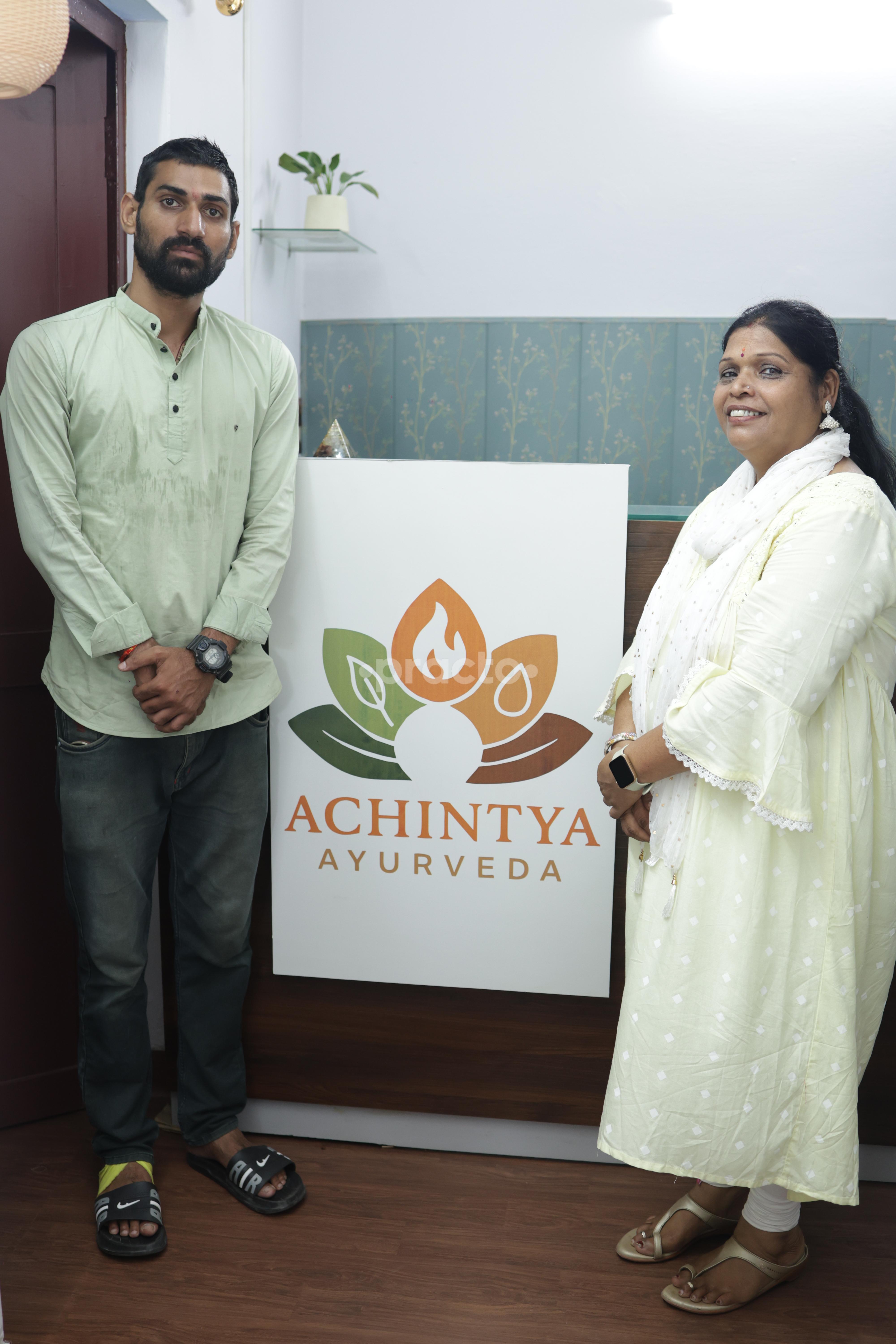 Reception Area at Achintya Ayurveda Clinic and Panchakarma Centre Kargigrant Dehradun