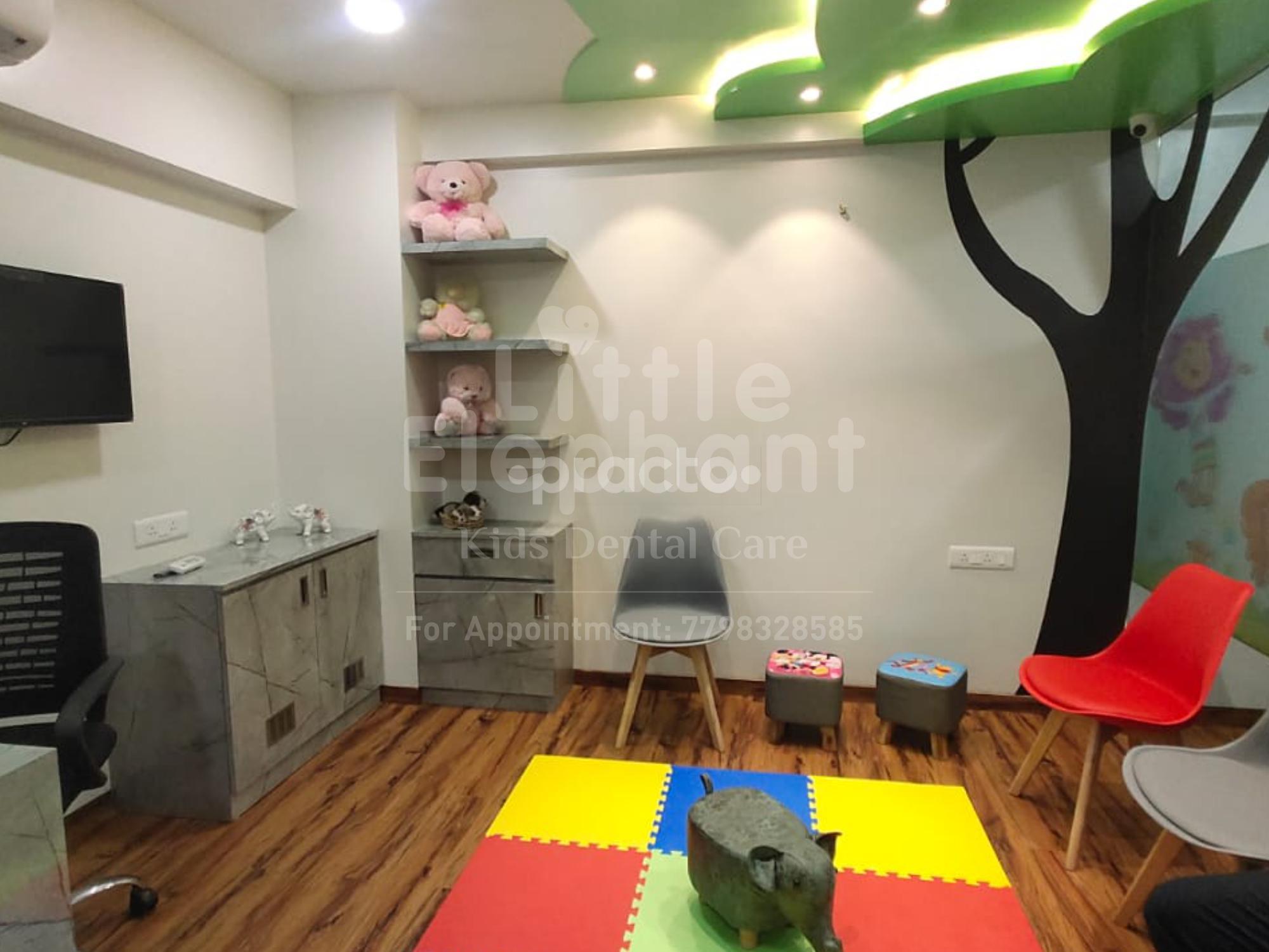 Waiting Area at Little Elephant Kids Dental Care Wakad Pune