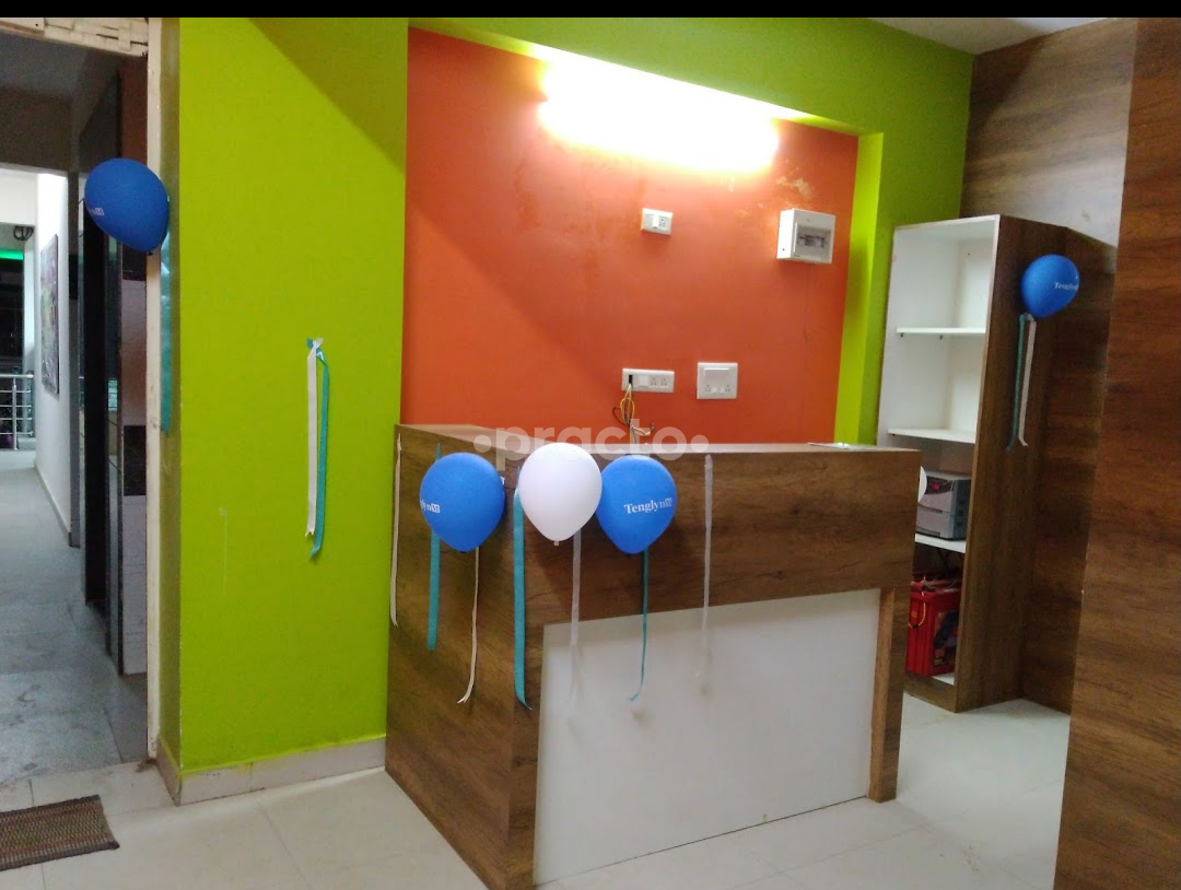 Reception Area at Medfine Clinic AECS Layout Bangalore