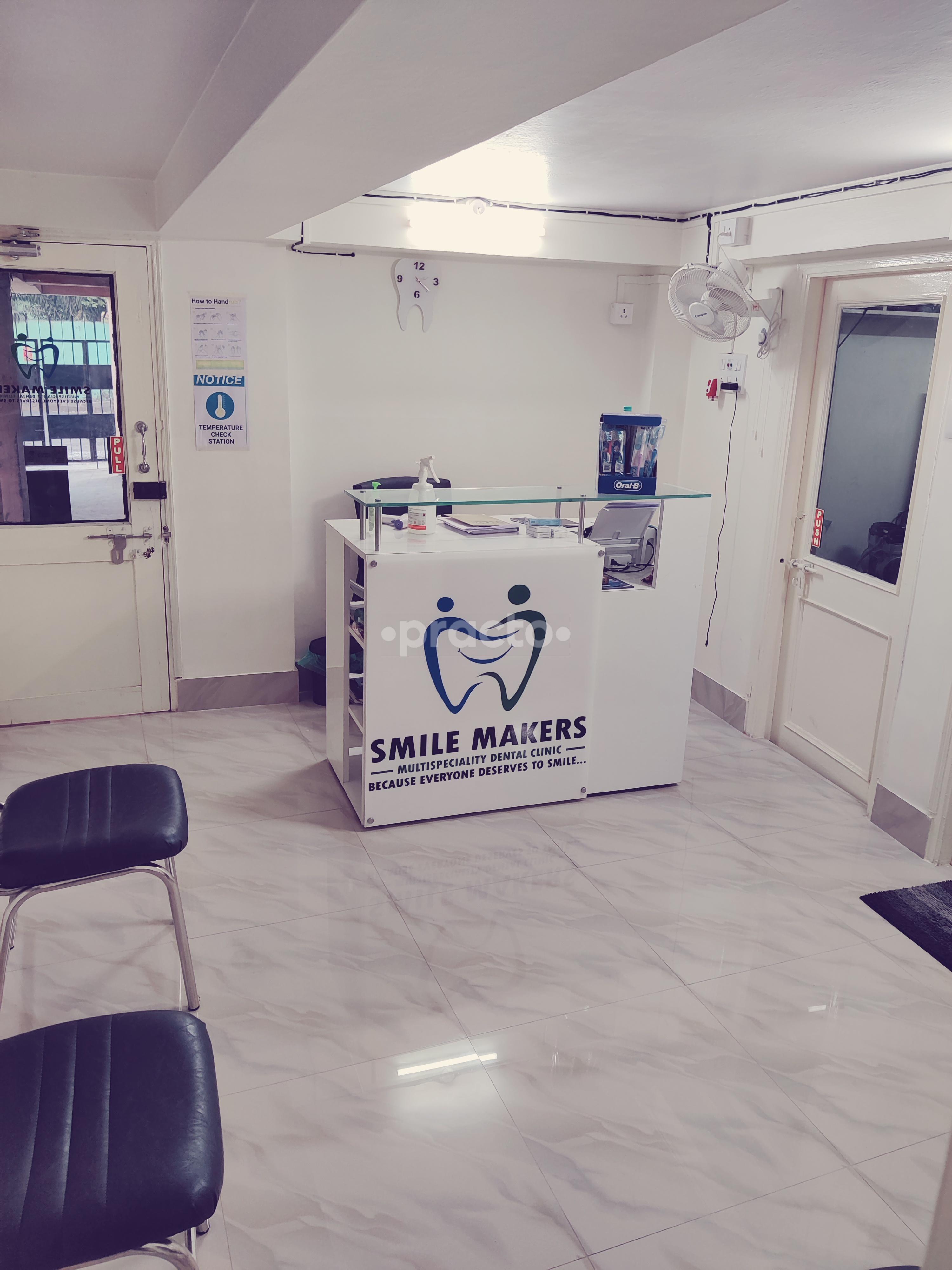 Reception Area at Smile Makers Tollygunge Kolkata
