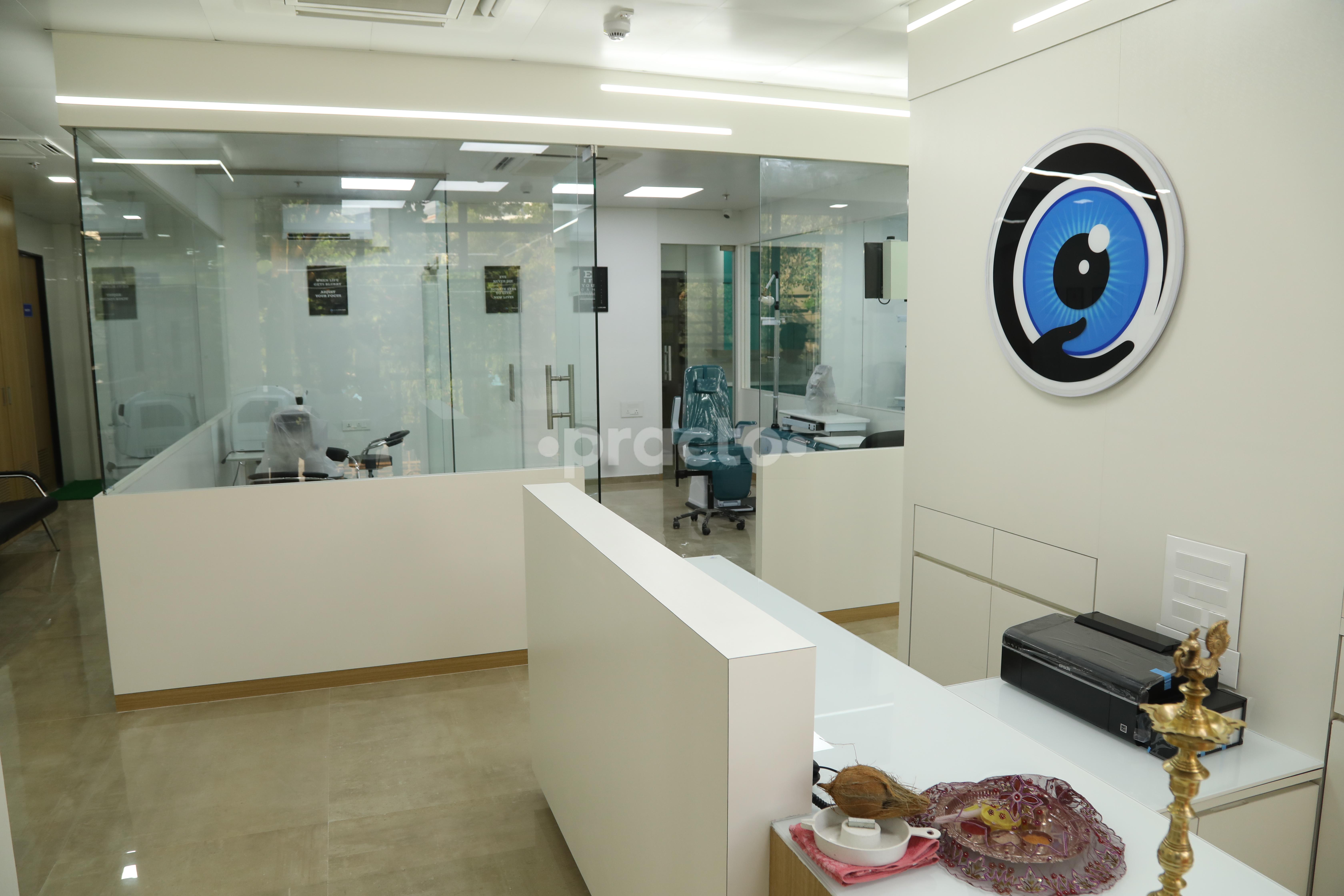 Reception Area at Admire Eye Care Goregaon West Mumbai