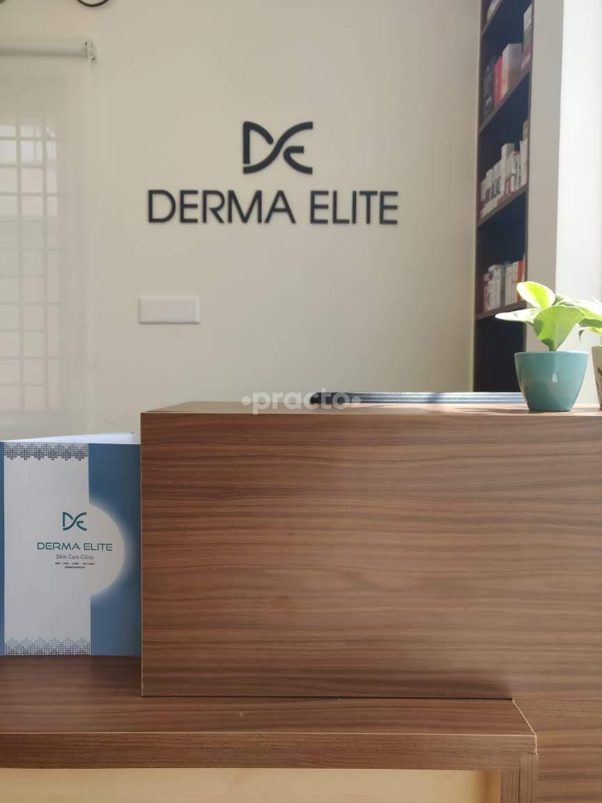 Reception Area at Derma Elite Skin Care Clinic HSR Layout Bangalore