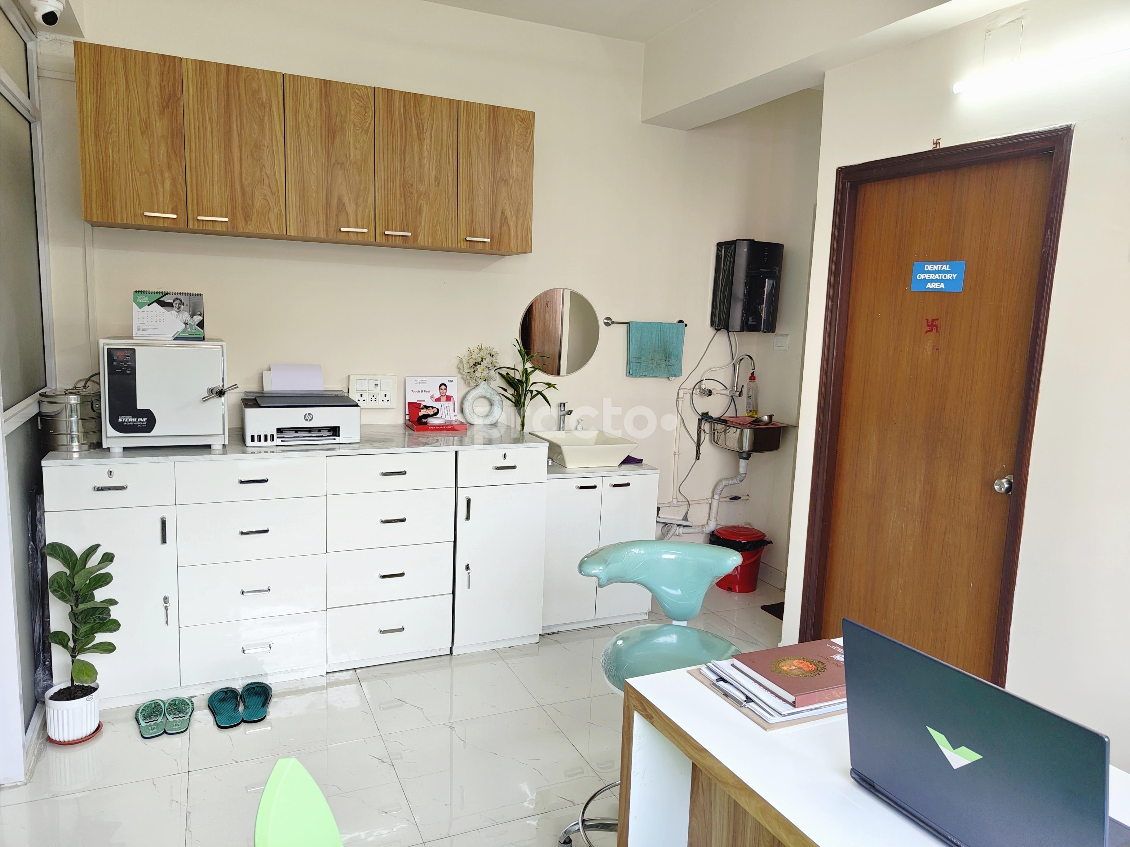 Consultation Room at SurgiDent Oral and Maxillofacial Clinic  Garfa Main Road Kolkata