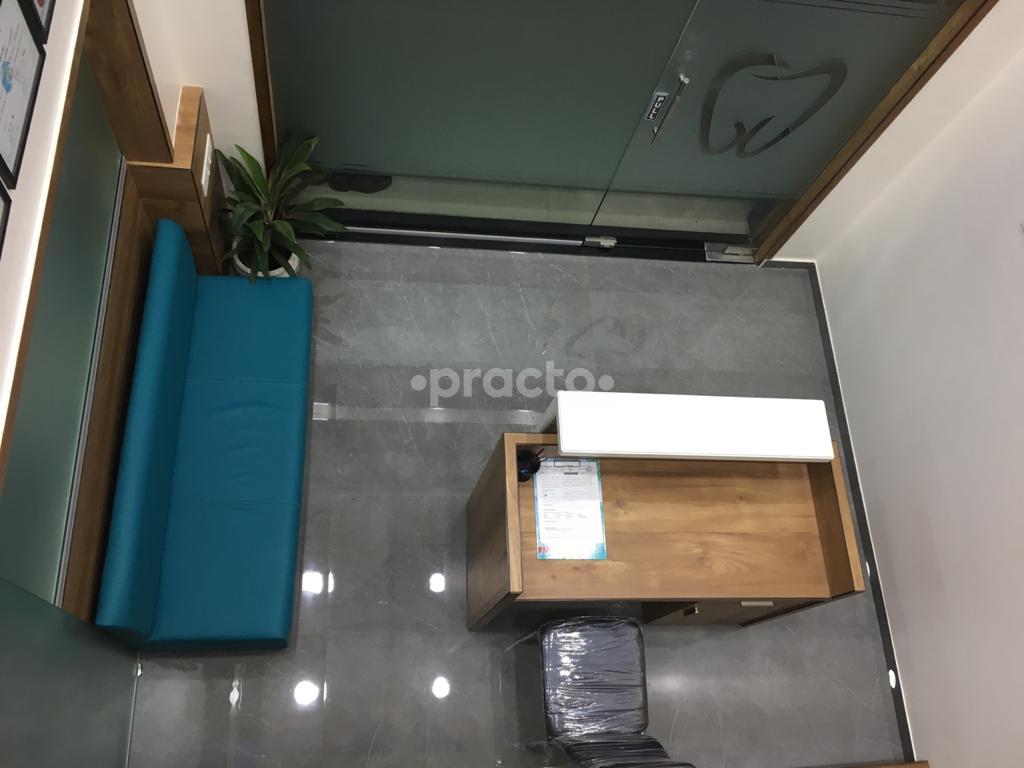 Reception Area at 32 White Pearl’s Multispeciality And Advanced Dental Clinic Ravet Pune