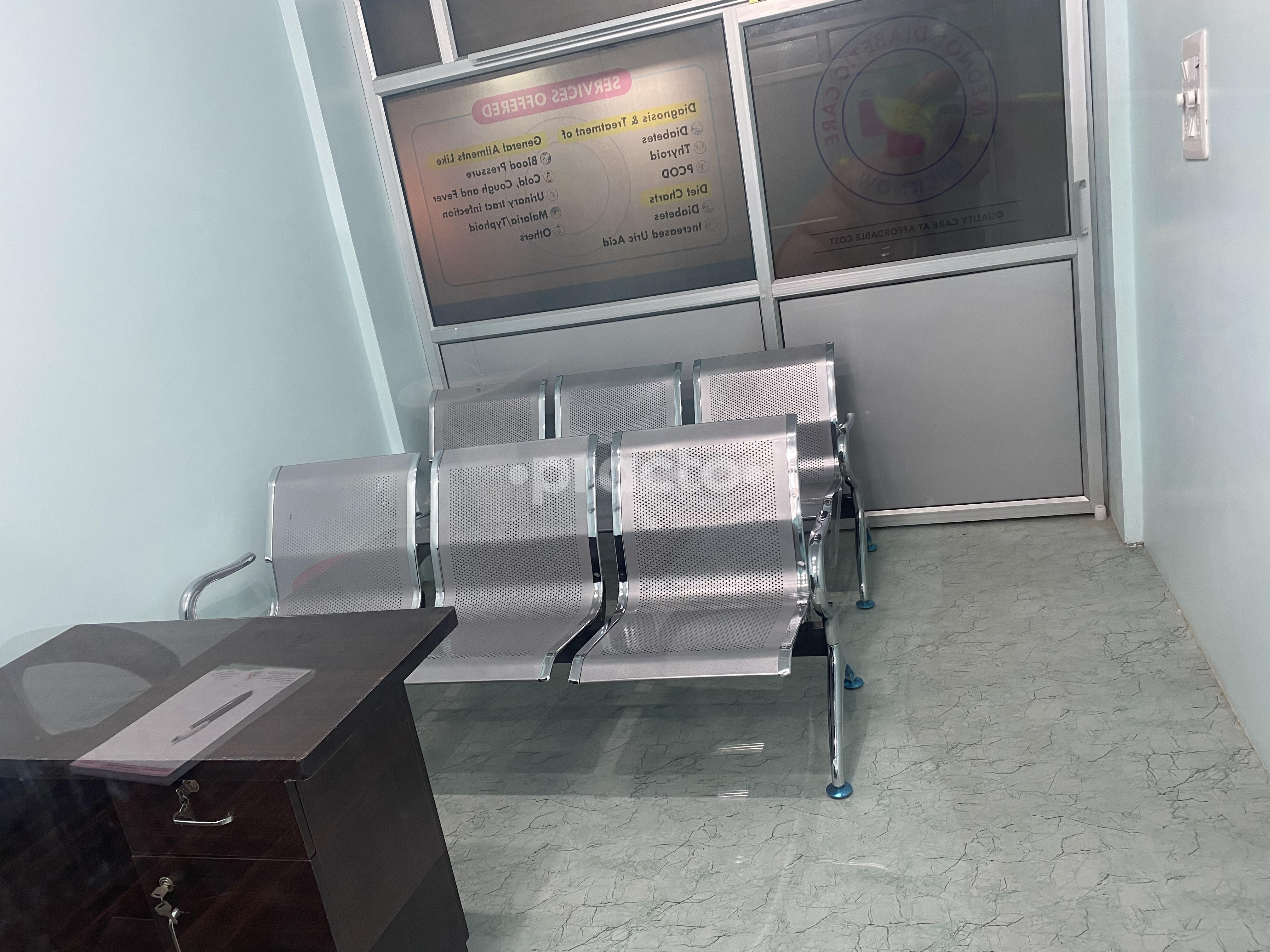 Reception Area at Mednol Diabetic Care Jankipuram Lucknow