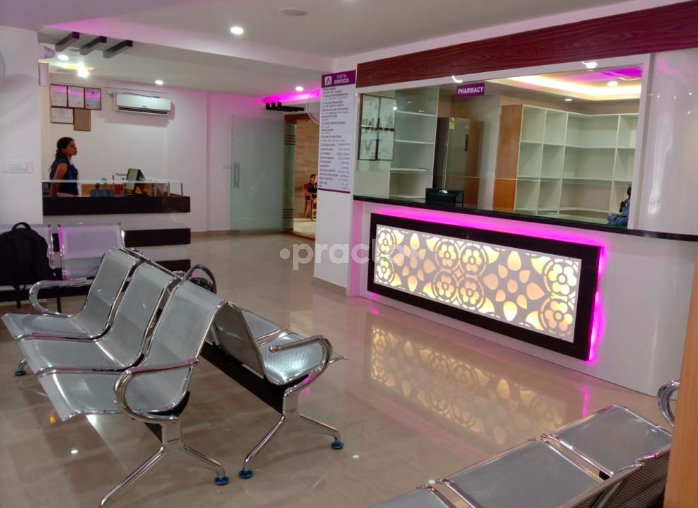 Reception Area at Aansh IVF Hospital Koramangala Bangalore